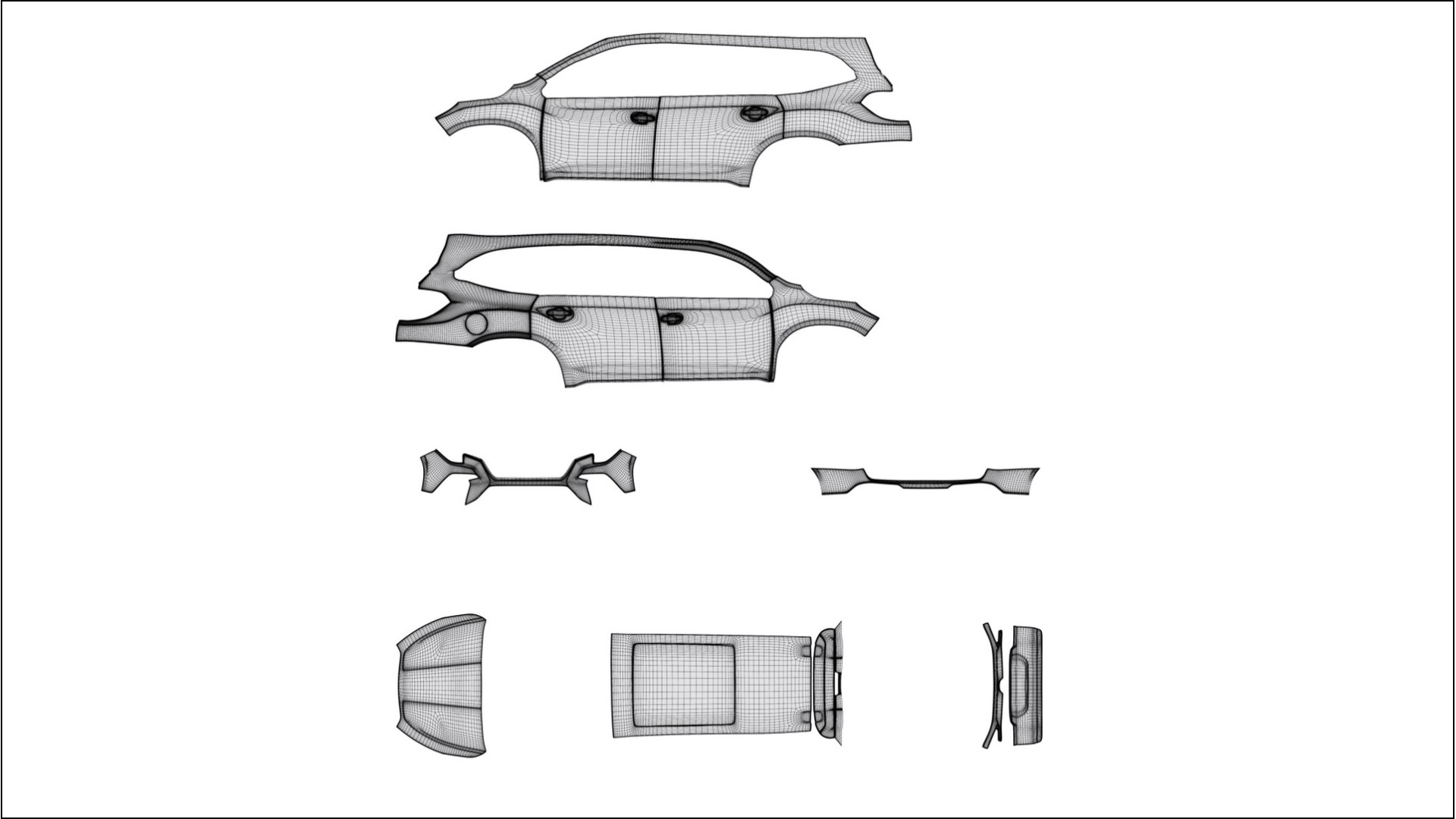 Subaru Ascent BT facelift LCI TPU Fényezésvédő Fólia | FORGED S Színváltós PPF – Teljesen Elővágott Készlet