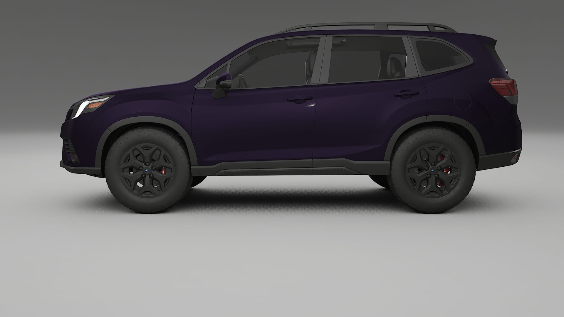 Subaru Forester V SK facelift LCI TPU Fényezésvédő Fólia | VIOLET Színváltós PPF – Teljesen Elővágott Készlet