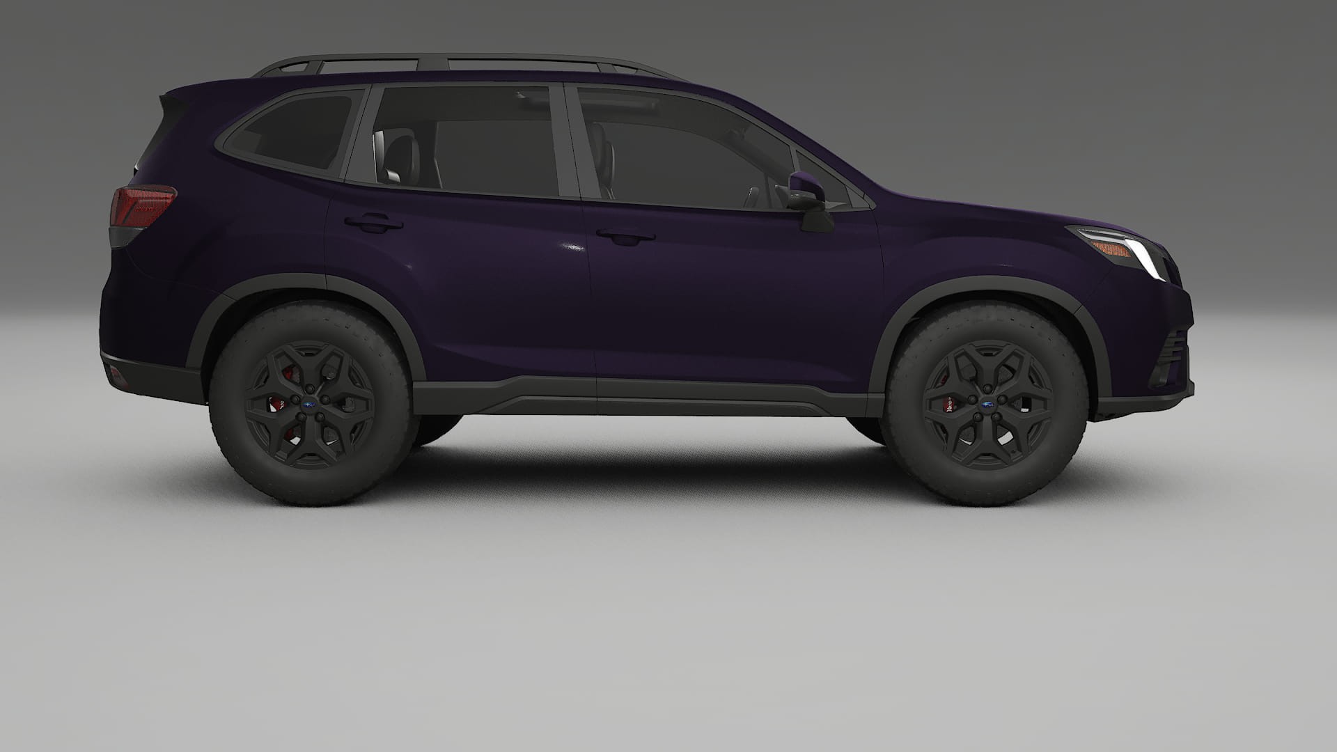 Subaru Forester V SK facelift LCI TPU Fényezésvédő Fólia | VIOLET Színváltós PPF – Teljesen Elővágott Készlet