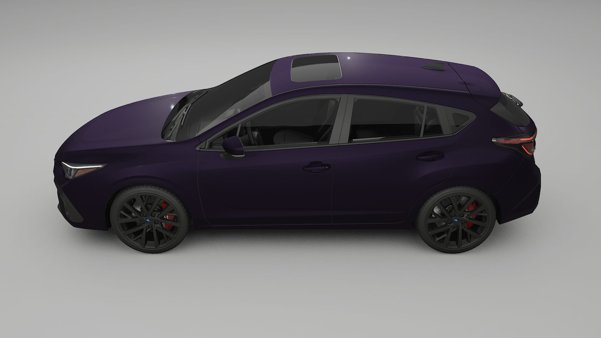 Subaru Impreza GU TPU Fényezésvédő Fólia | VIOLET Színváltós PPF – Teljesen Elővágott Készlet
