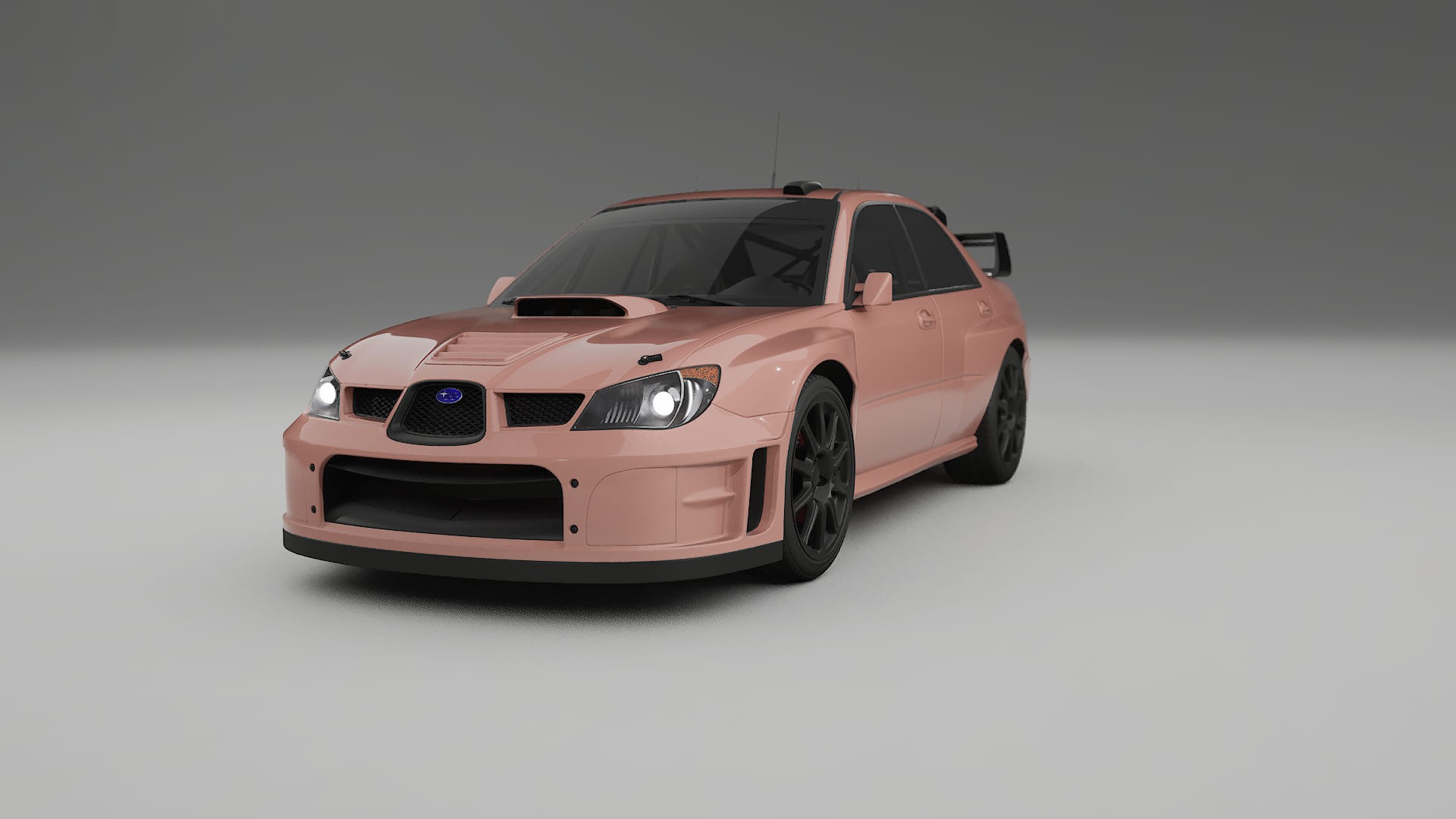 Subaru Impreza WRC GD TPU Fényezésvédő Fólia | BLUSH Színváltós PPF – Teljesen Elővágott Készlet