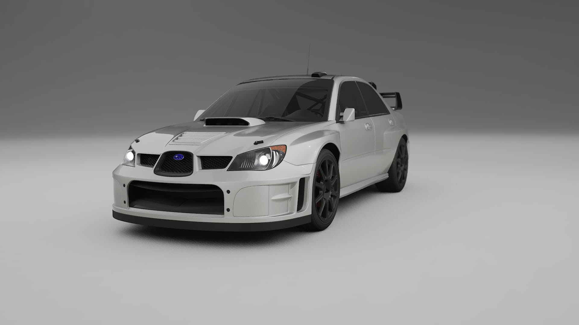 Subaru Impreza WRC GD TPU Fényezésvédő Fólia | PEARL Színváltós PPF – Teljesen Elővágott Készlet