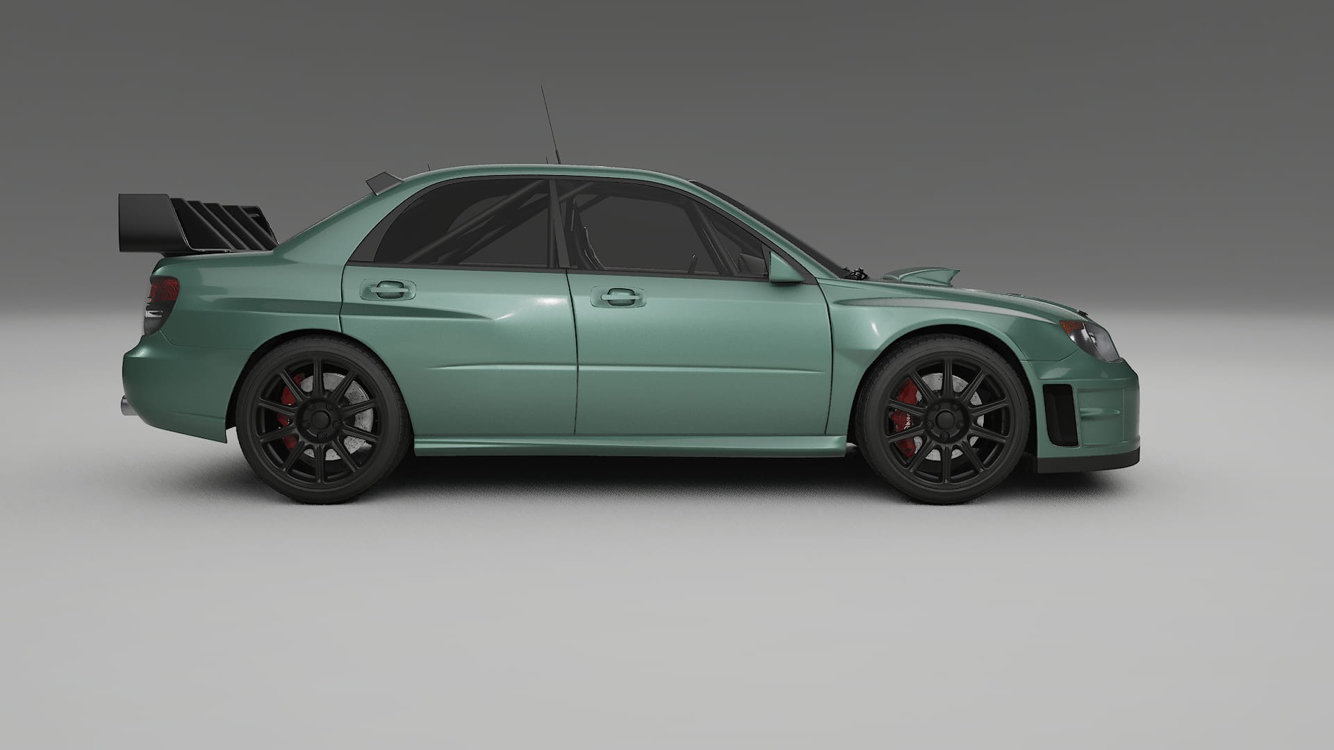 Subaru Impreza WRC GD TPU Fényezésvédő Fólia | EVERGREEN Színváltós PPF – Teljesen Elővágott Készlet