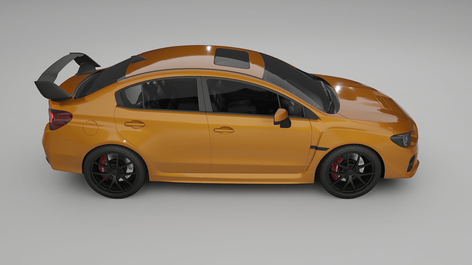 Subaru Impreza WRX Sti VA prefacelift pre LCI TPU Fényezésvédő Fólia | DAISY Színváltós PPF – Teljesen Elővágott Ké