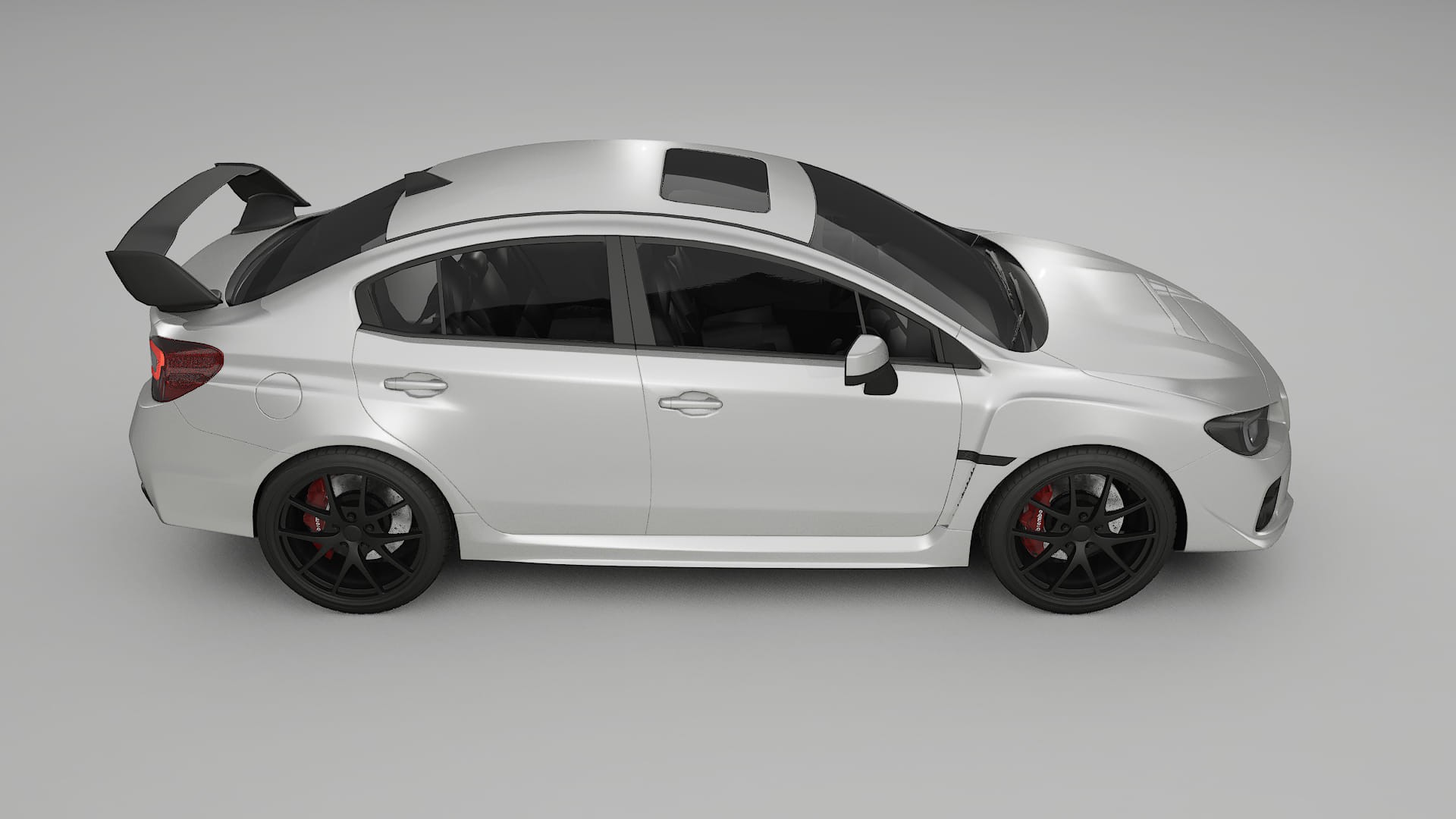 Subaru Impreza WRX Sti VA prefacelift pre LCI TPU Fényezésvédő Fólia | OPAL Színváltós PPF – Teljesen Elővágott Kés