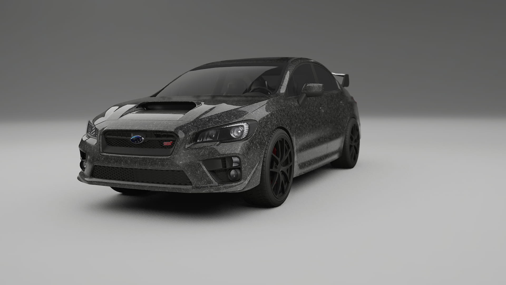 Subaru Impreza WRX Sti VA prefacelift pre LCI TPU Fényezésvédő Fólia | FORGED S Színváltós PPF – Teljesen Elővágott  2