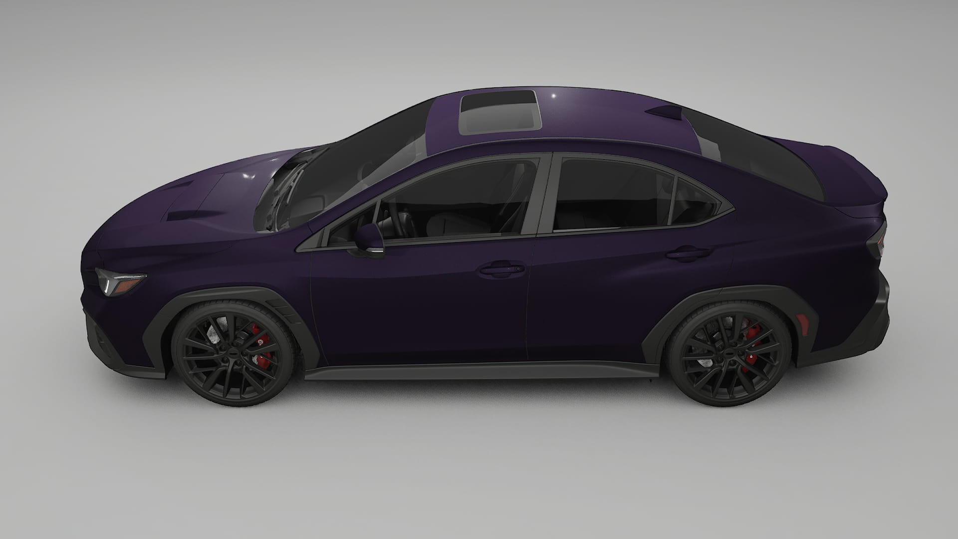Subaru WRX VB TPU Fényezésvédő Fólia | VIOLET Színváltós PPF – Teljesen Elővágott Készlet
