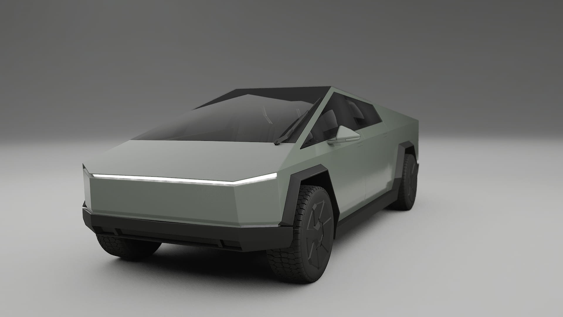 Tesla Cybertruck TPU Fényezésvédő Fólia | SLATE Színváltós PPF – Teljesen Elővágott Készlet