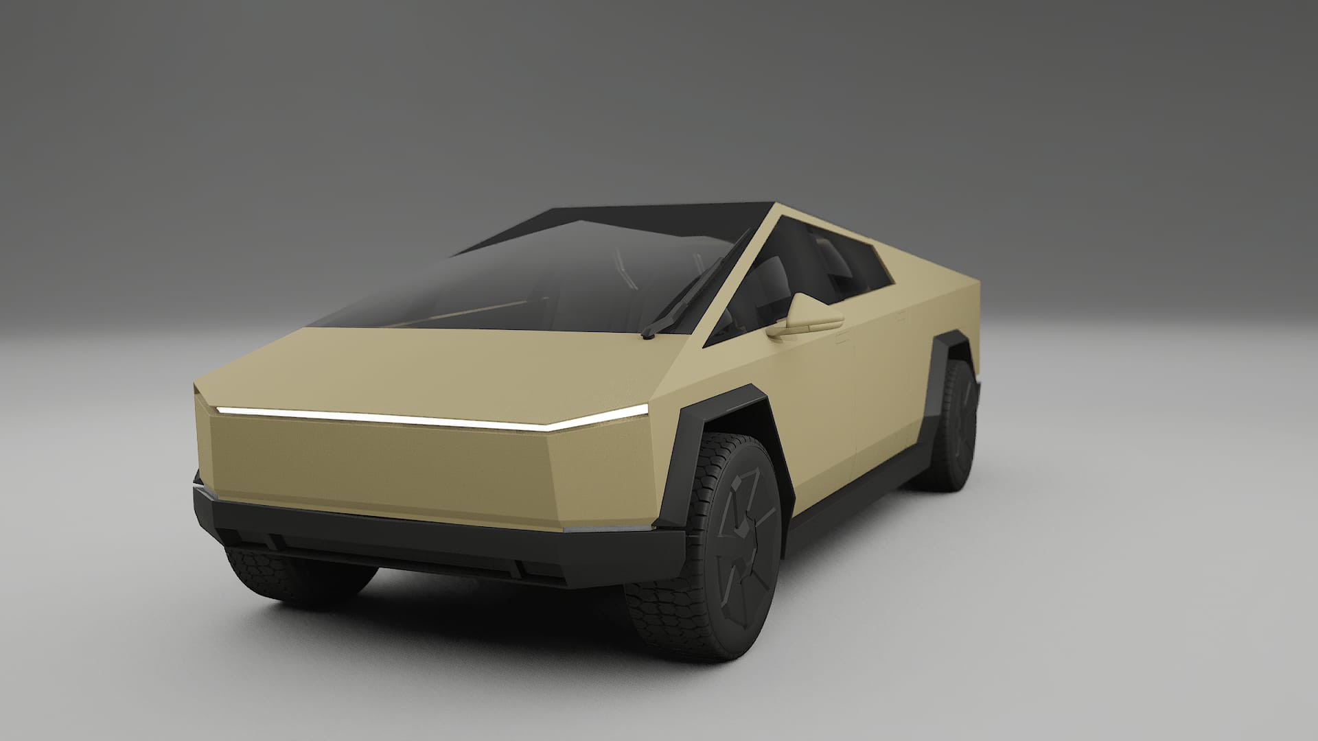 Tesla Cybertruck TPU Fényezésvédő Fólia | SAND Színváltós PPF – Teljesen Elővágott Készlet