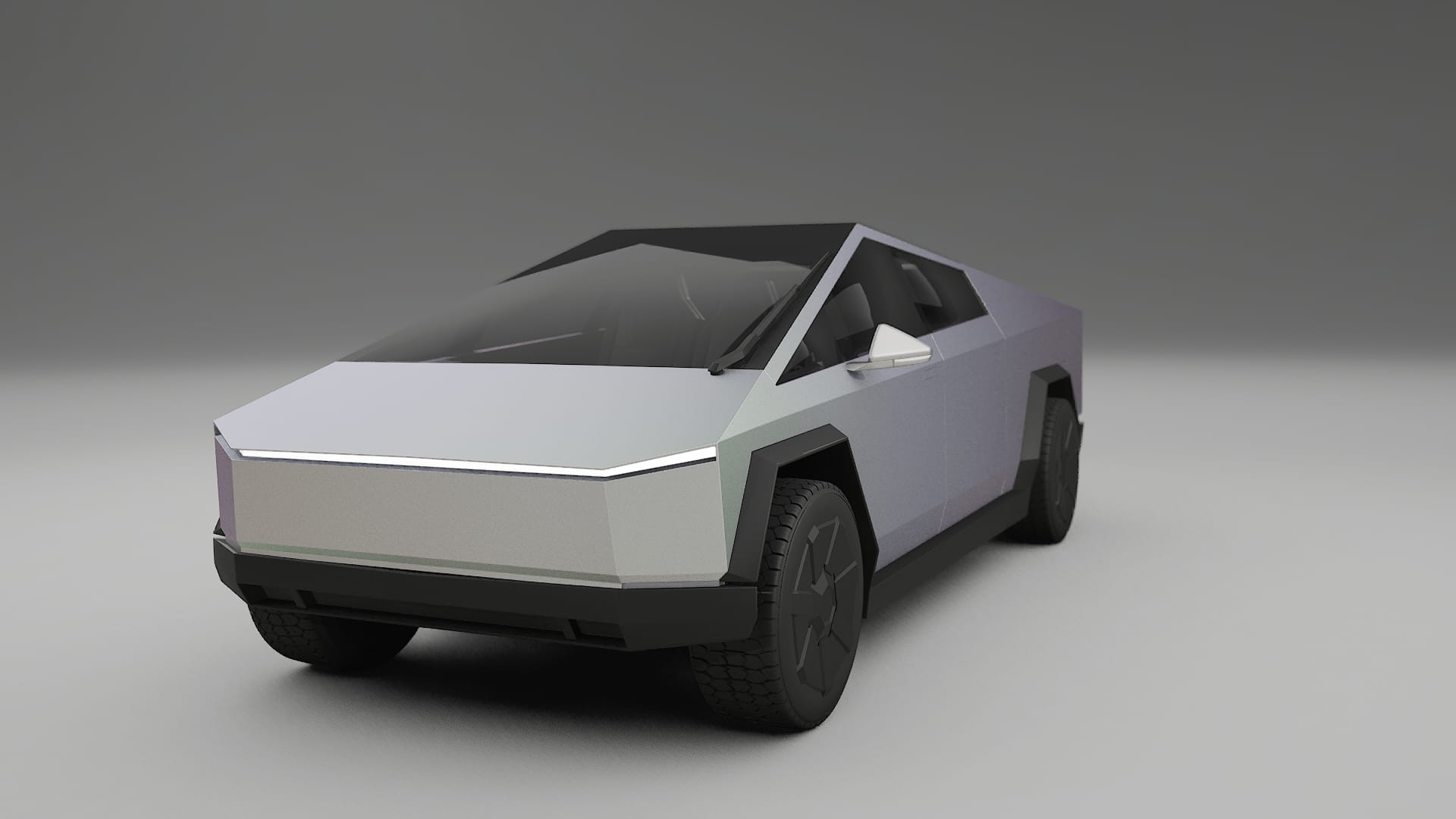 Tesla Cybertruck TPU Fényezésvédő Fólia | NEBULA Színváltós PPF – Teljesen Elővágott Készlet