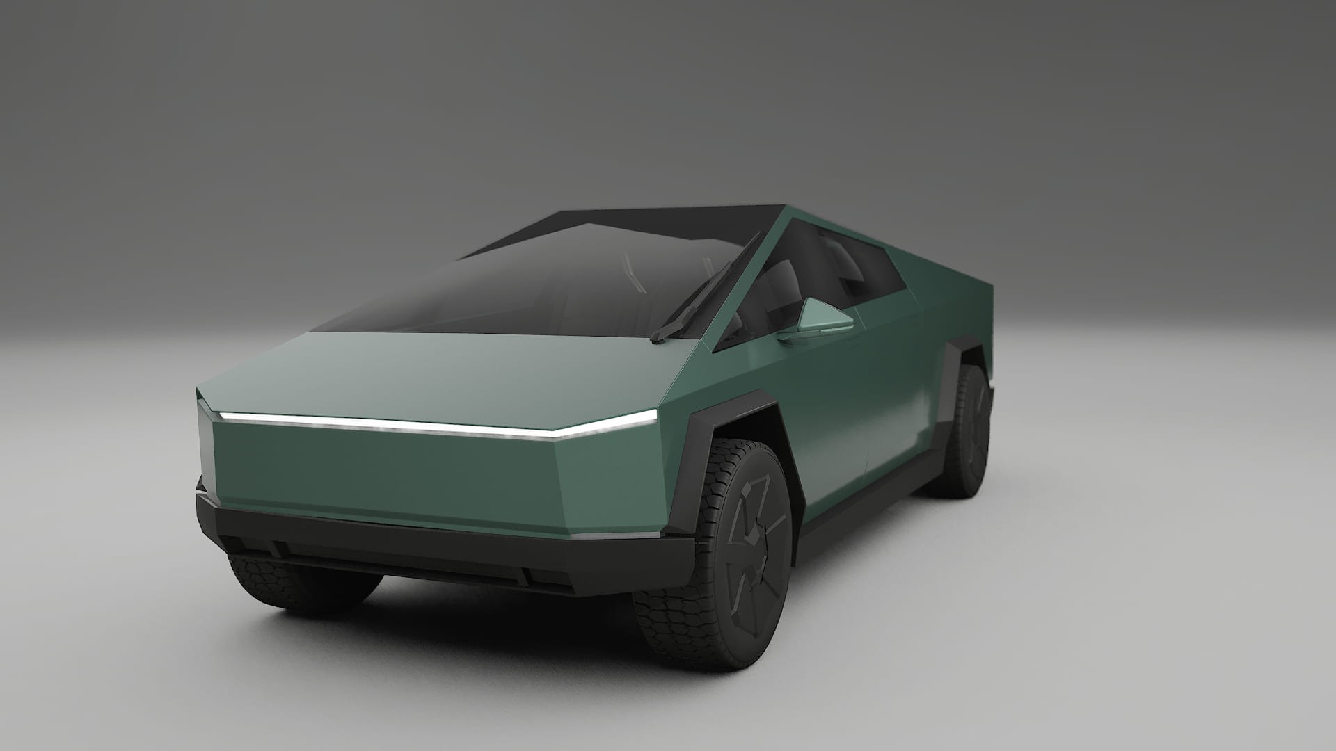 Tesla Cybertruck TPU Fényezésvédő Fólia | EVERGREEN Színváltós PPF – Teljesen Elővágott Készlet