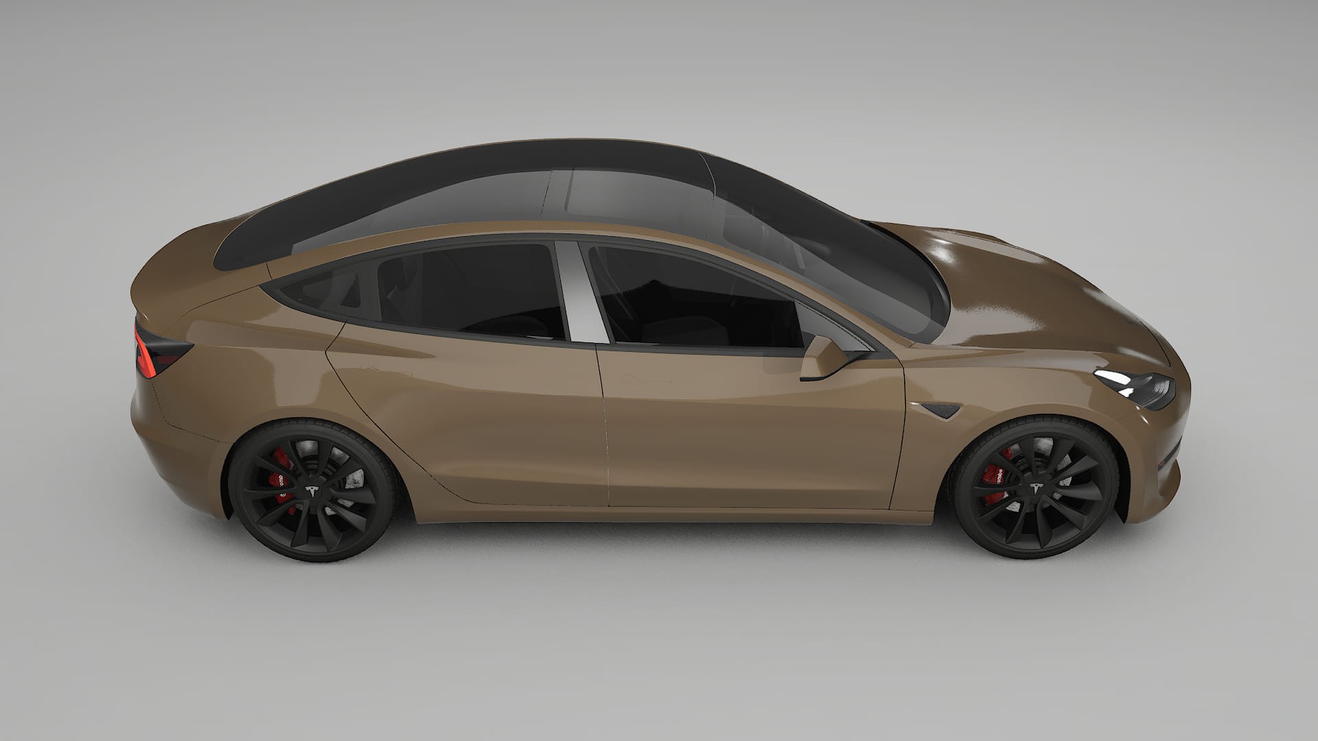 Tesla Model3 TPU Fényezésvédő Fólia | SAHARA Színváltós PPF – Teljesen Elővágott Készlet