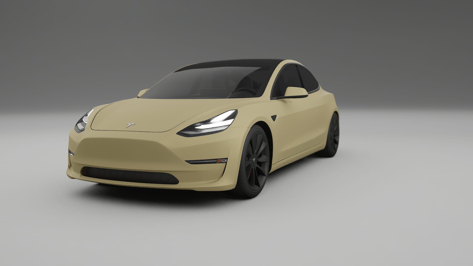 Tesla Model3 TPU Fényezésvédő Fólia | SAND Színváltós PPF – Teljesen Elővágott Készlet