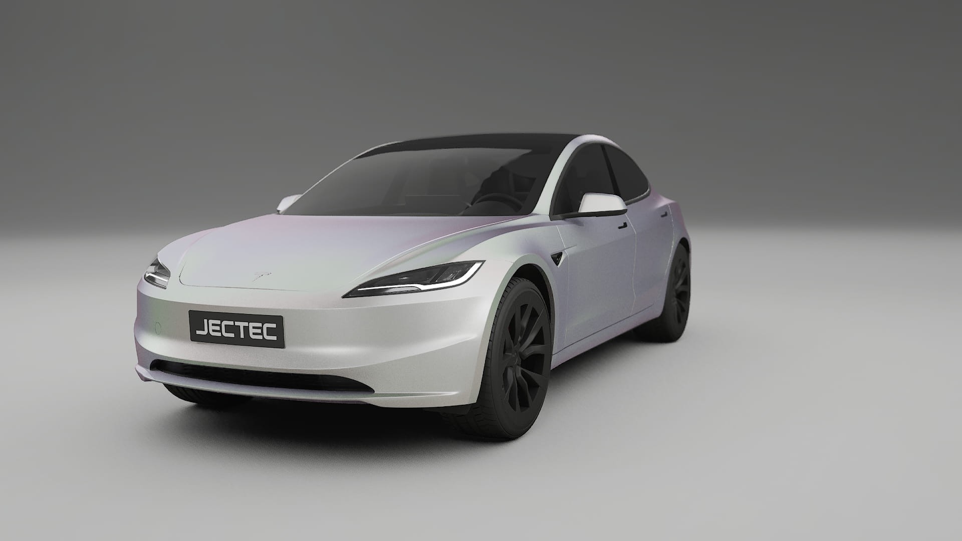 Tesla Model3 Highland TPU Fényezésvédő Fólia | NEBULA Színváltós PPF – Teljesen Elővágott Készlet