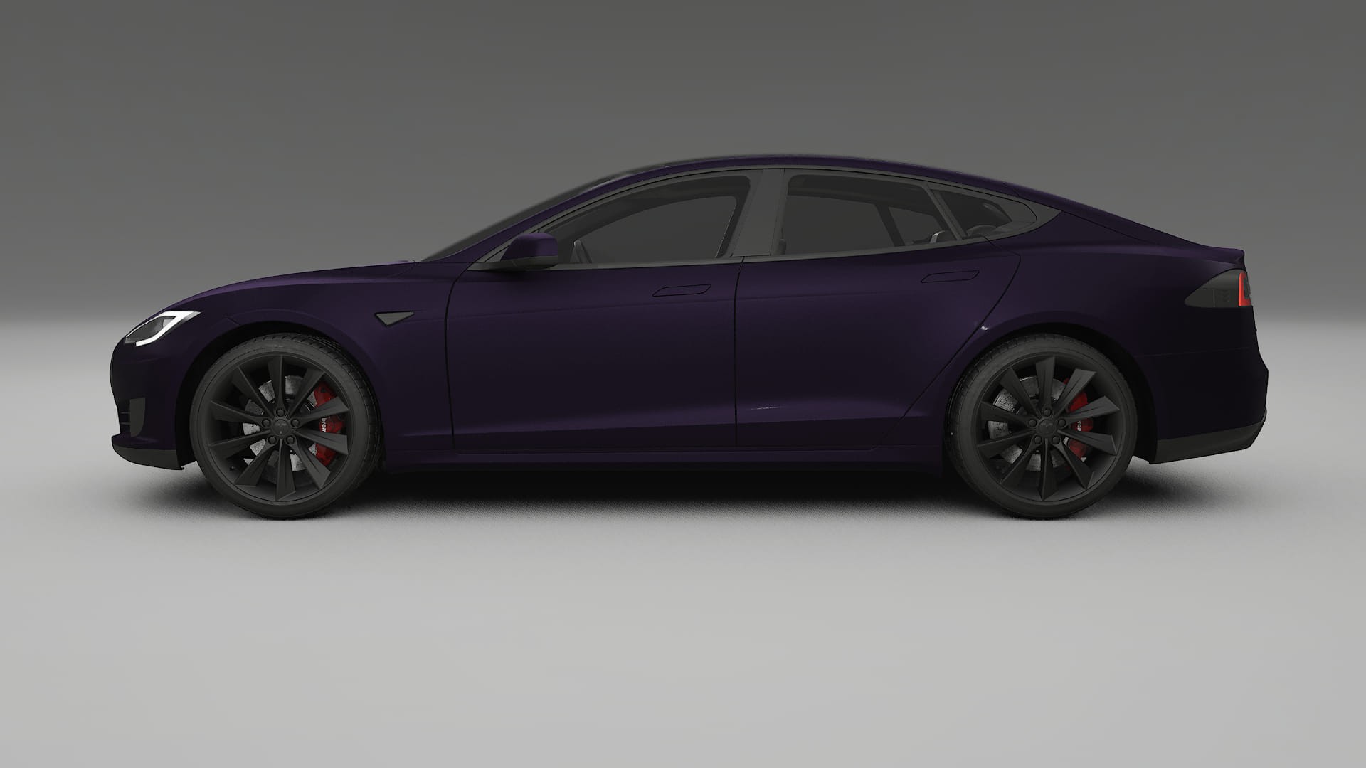 Tesla Model S TPU Fényezésvédő Fólia | VIOLET Színváltós PPF – Teljesen Elővágott Készlet