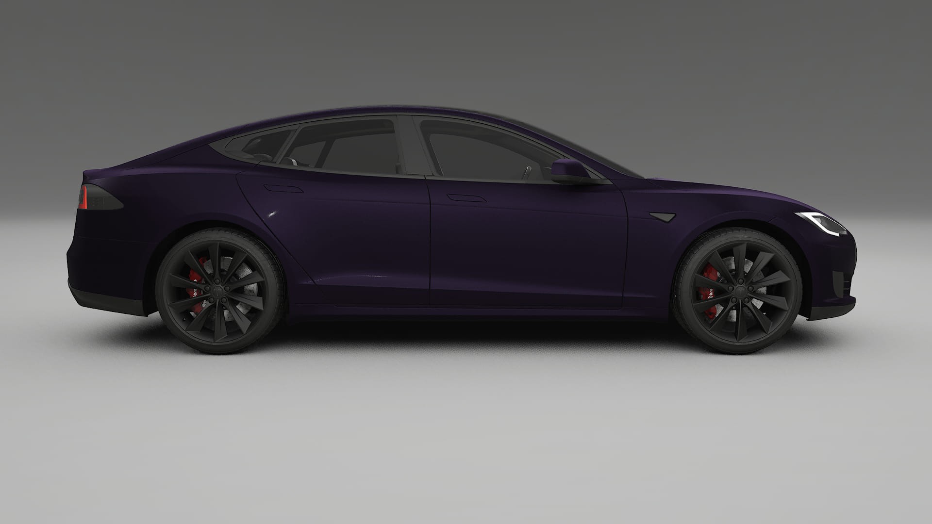 Tesla Model S TPU Fényezésvédő Fólia | VIOLET Színváltós PPF – Teljesen Elővágott Készlet