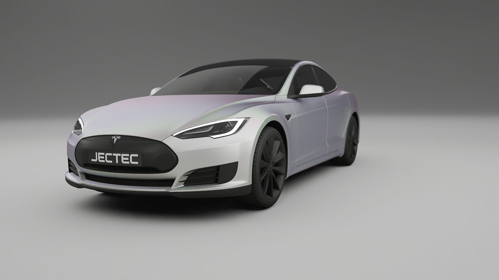Tesla Model S TPU Fényezésvédő Fólia | NEBULA Színváltós PPF – Teljesen Elővágott Készlet