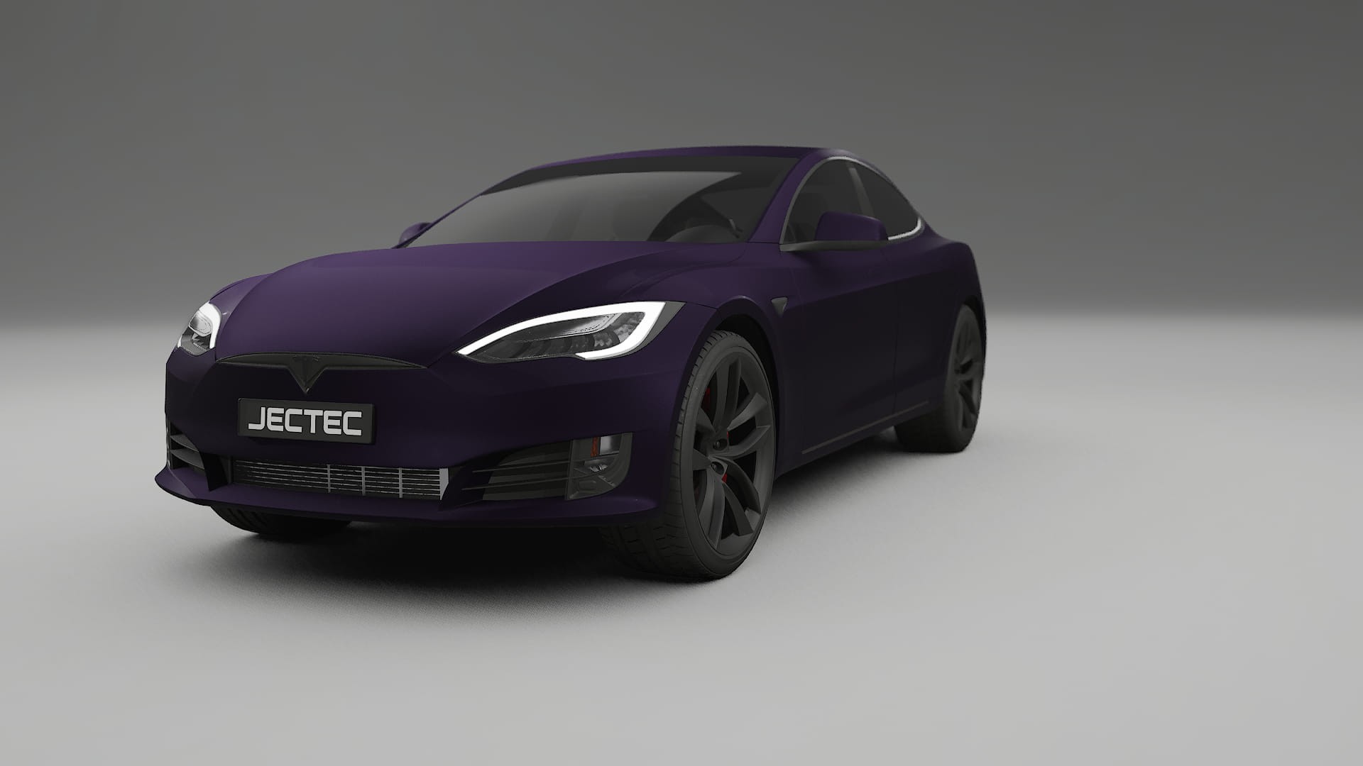 Tesla Model S Refresh TPU Fényezésvédő Fólia | VIOLET Színváltós PPF – Teljesen Elővágott Készlet