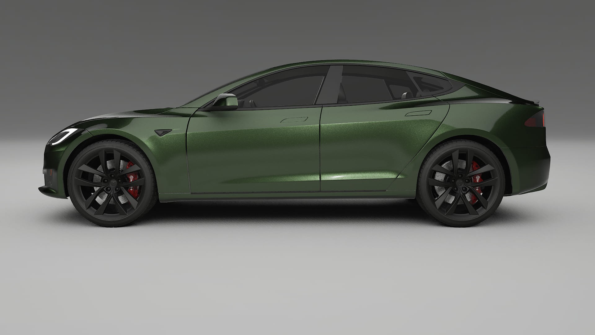 Tesla Model S Refresh TPU Fényezésvédő Fólia | LAGOON Színváltós PPF – Teljesen Elővágott Készlet