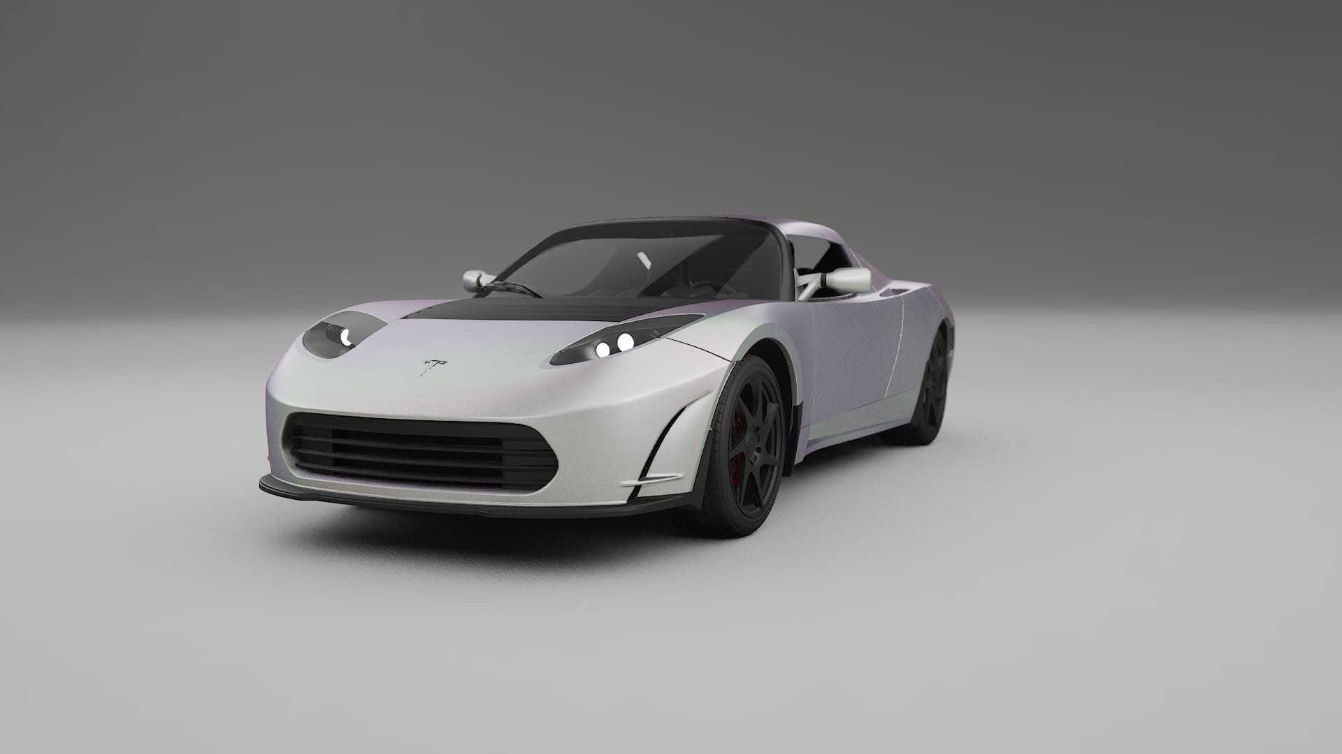 Tesla Roadster 25 TPU Fényezésvédő Fólia | NEBULA Színváltós PPF – Teljesen Elővágott Készlet