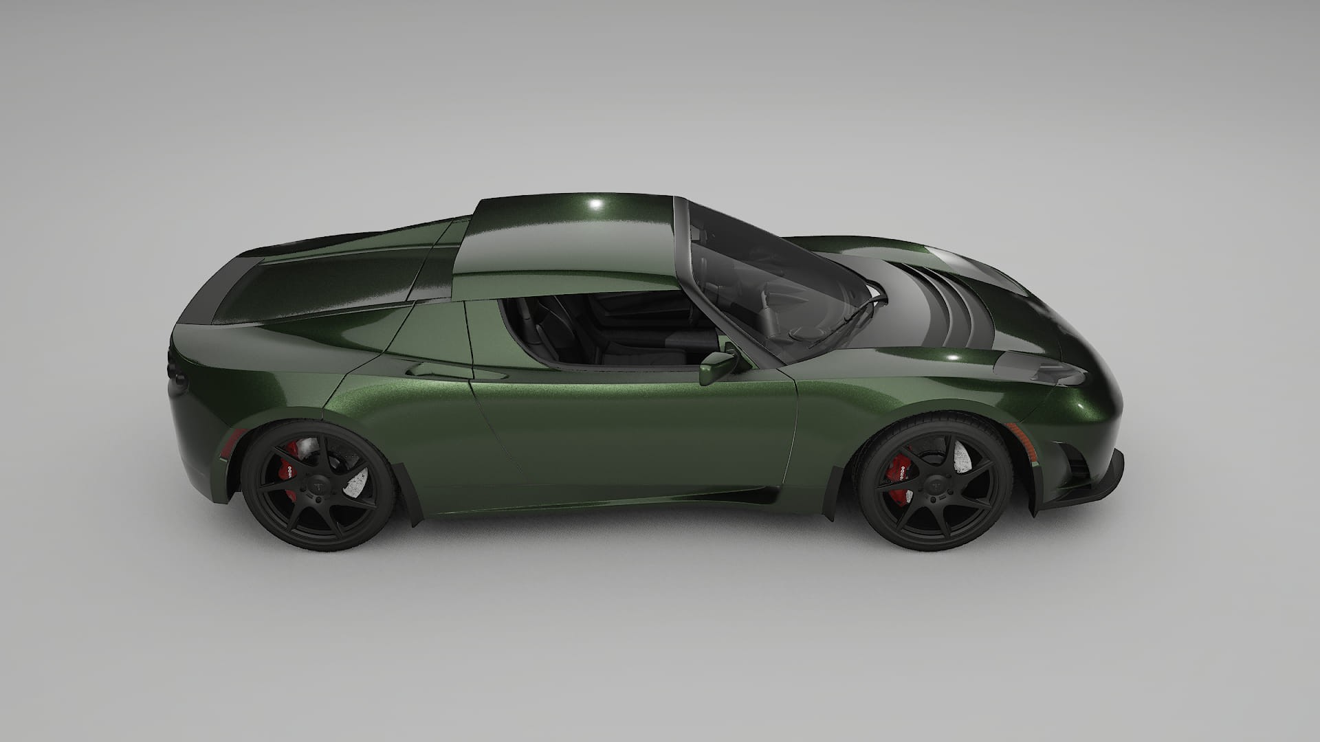 Tesla Roadster 25 TPU Fényezésvédő Fólia | LAGOON Színváltós PPF – Teljesen Elővágott Készlet
