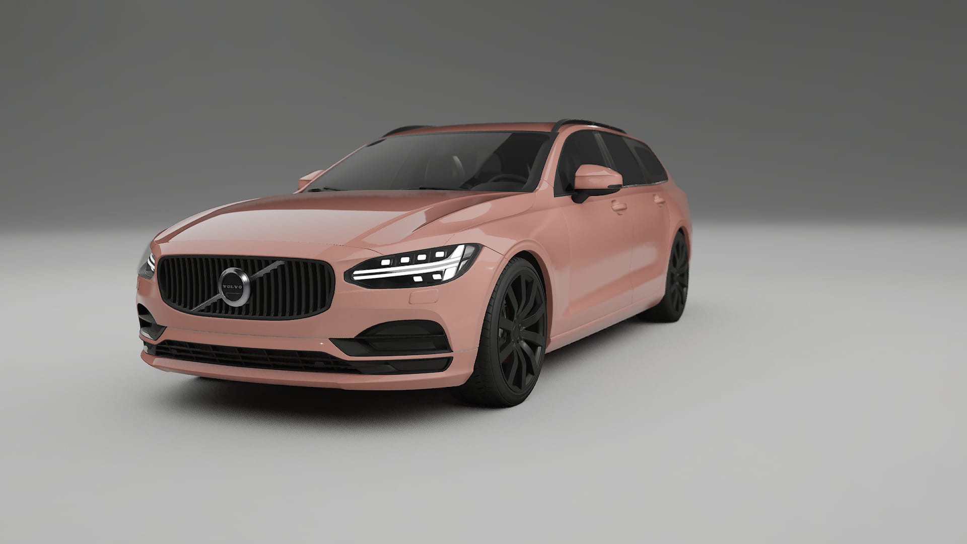 Volvo V90 P5 TPU Fényezésvédő Fólia | BLUSH Színváltós PPF – Teljesen Elővágott Készlet