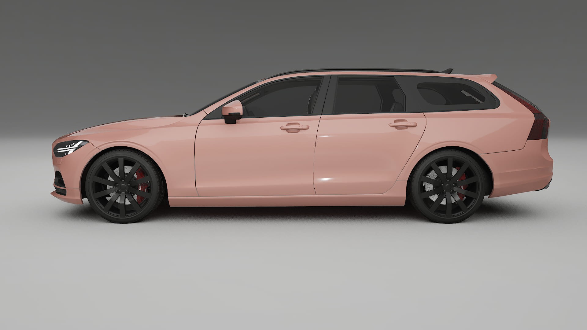 Volvo V90 P5 TPU Fényezésvédő Fólia | BLUSH Színváltós PPF – Teljesen Elővágott Készlet