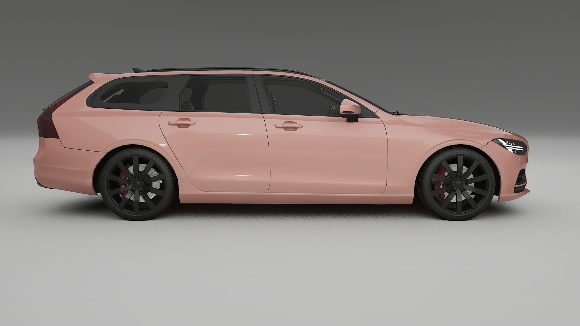 Volvo V90 P5 TPU Fényezésvédő Fólia | BLUSH Színváltós PPF – Teljesen Elővágott Készlet