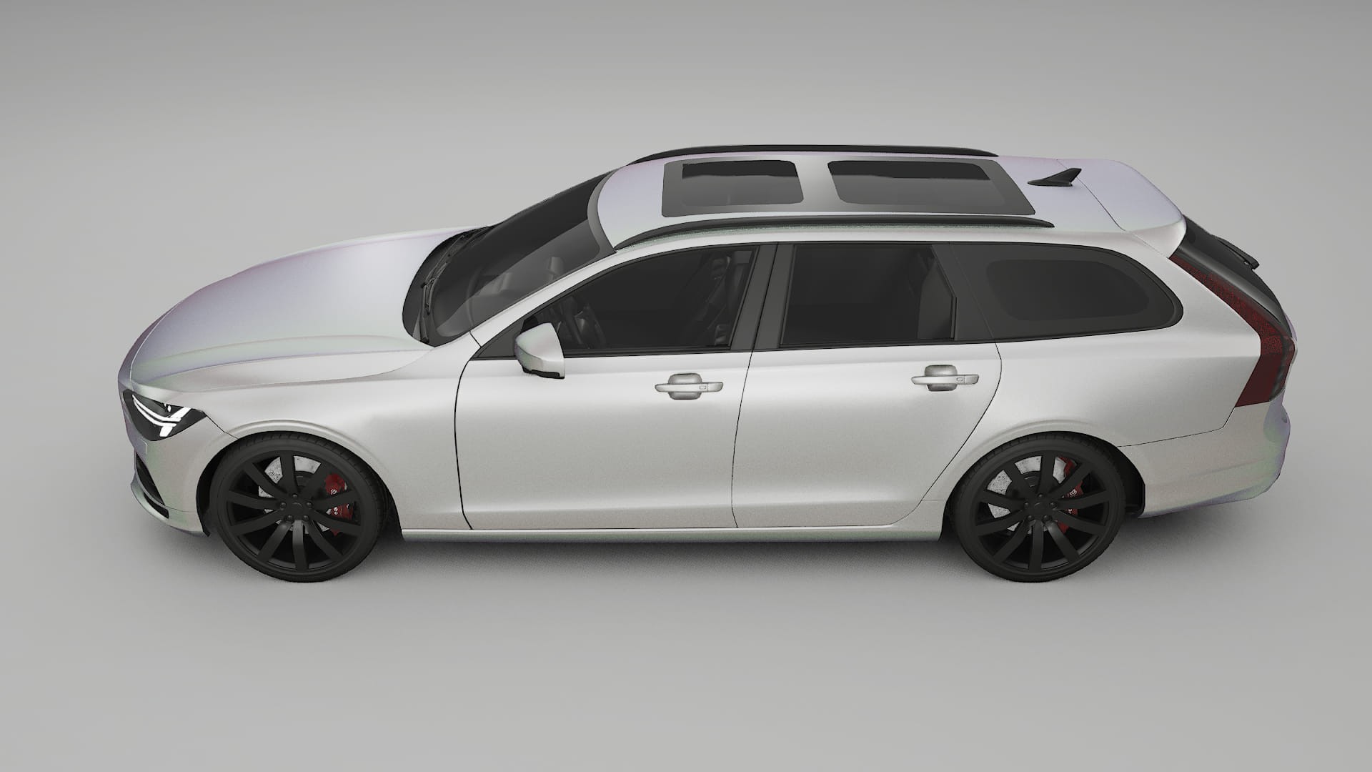 Volvo V90 P5 TPU Fényezésvédő Fólia | NEBULA Színváltós PPF – Teljesen Elővágott Készlet