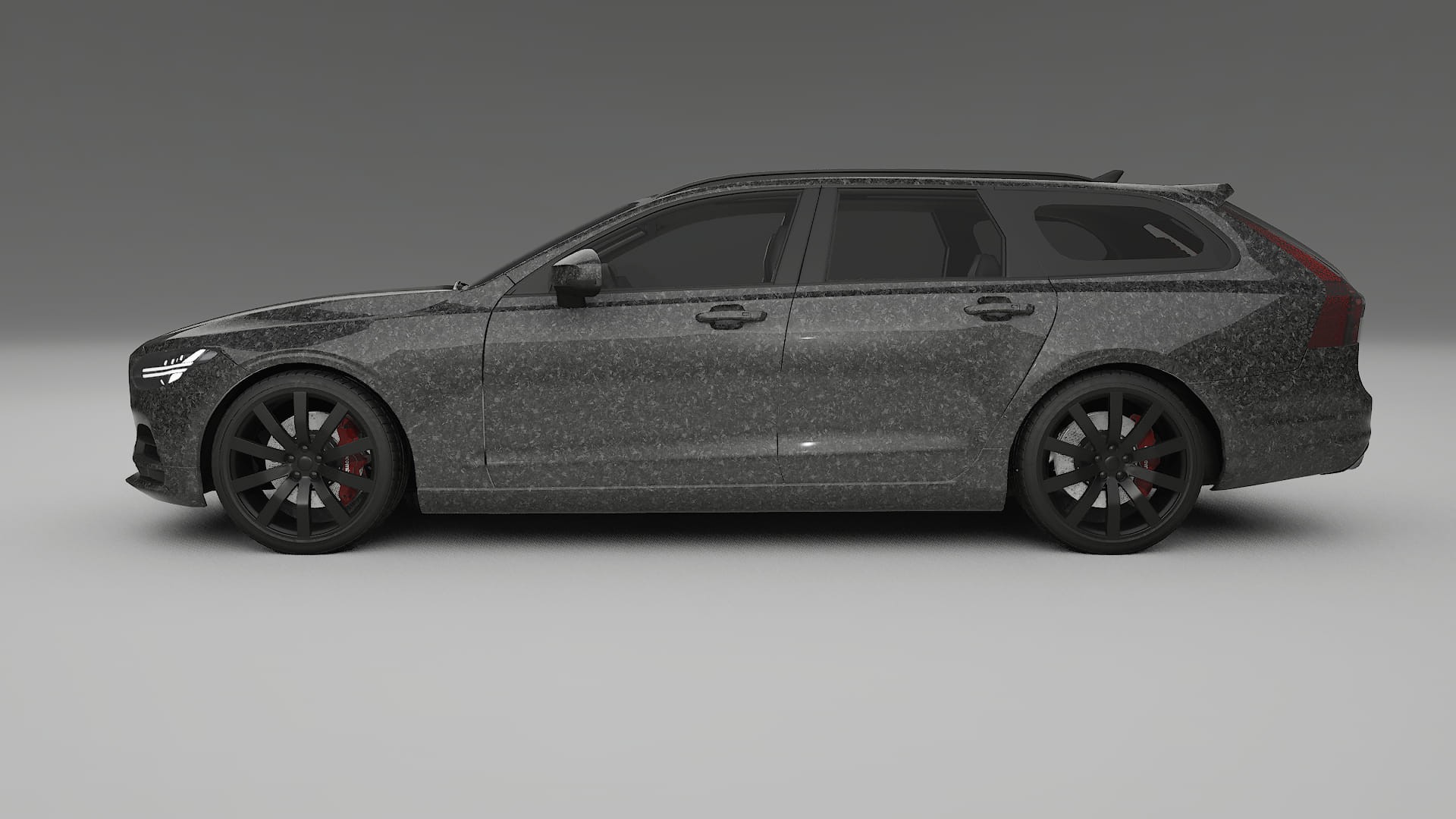 Volvo V90 P5 TPU Fényezésvédő Fólia | FORGED S Színváltós PPF – Teljesen Elővágott Készlet
