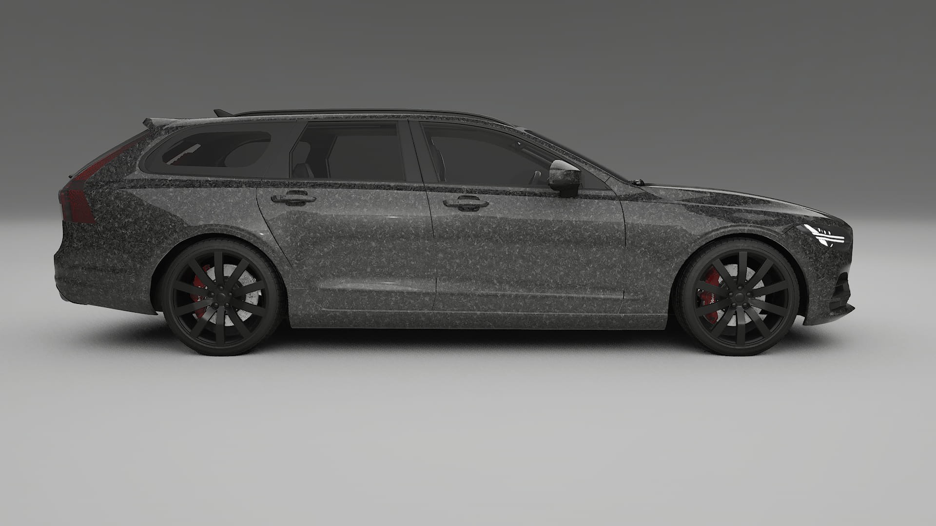 Volvo V90 P5 TPU Fényezésvédő Fólia | FORGED S Színváltós PPF – Teljesen Elővágott Készlet