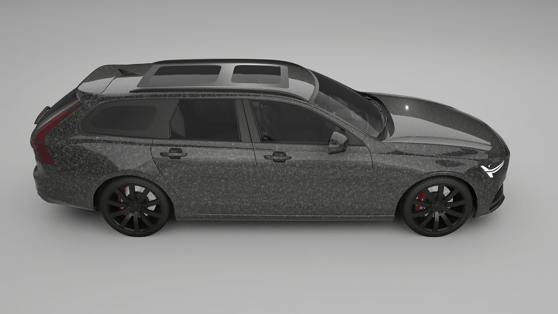 Volvo V90 P5 TPU Fényezésvédő Fólia | FORGED S Színváltós PPF – Teljesen Elővágott Készlet