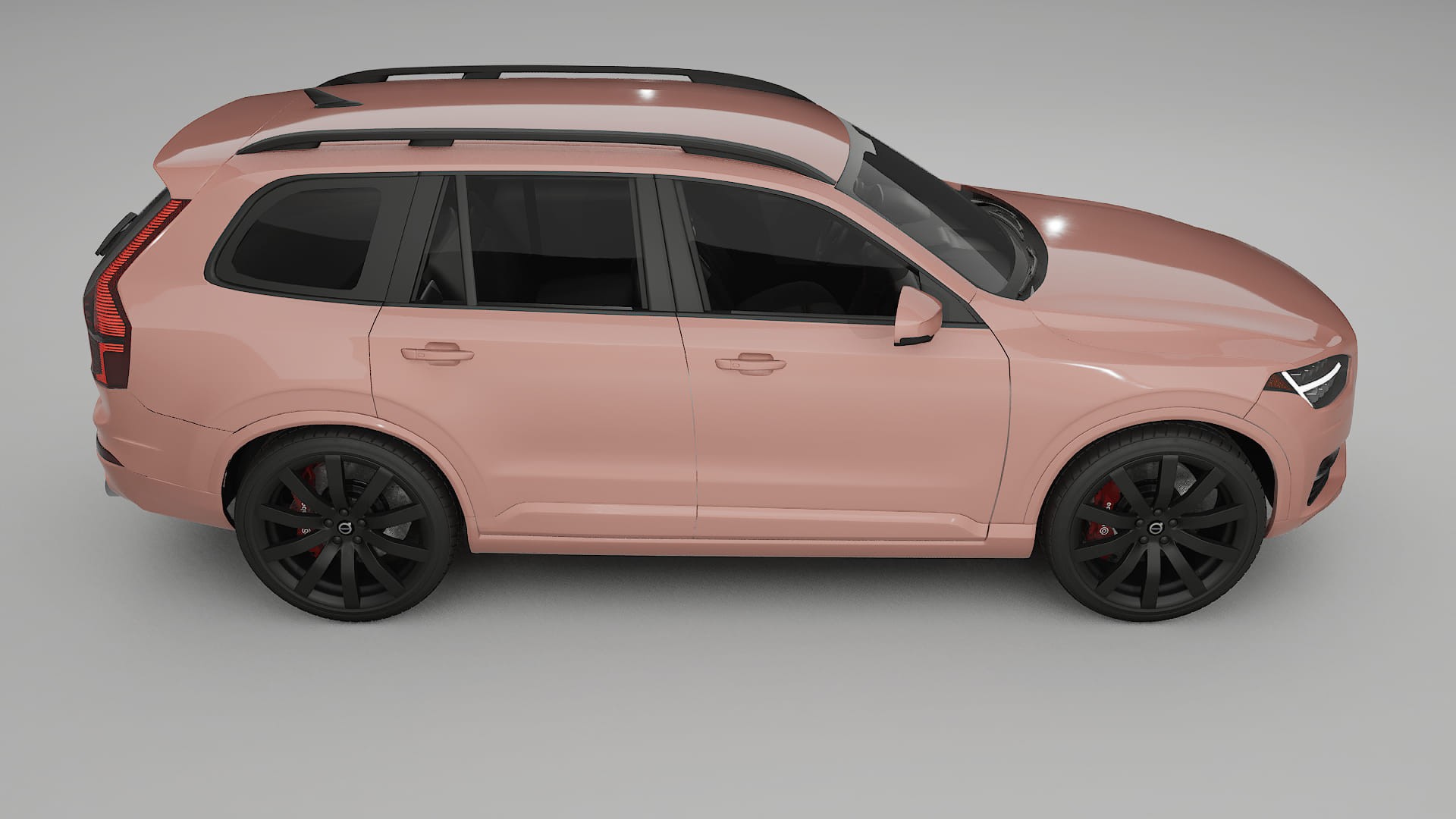 Volvo XC90 SPA TPU Fényezésvédő Fólia | BLUSH Színváltós PPF – Teljesen Elővágott Készlet