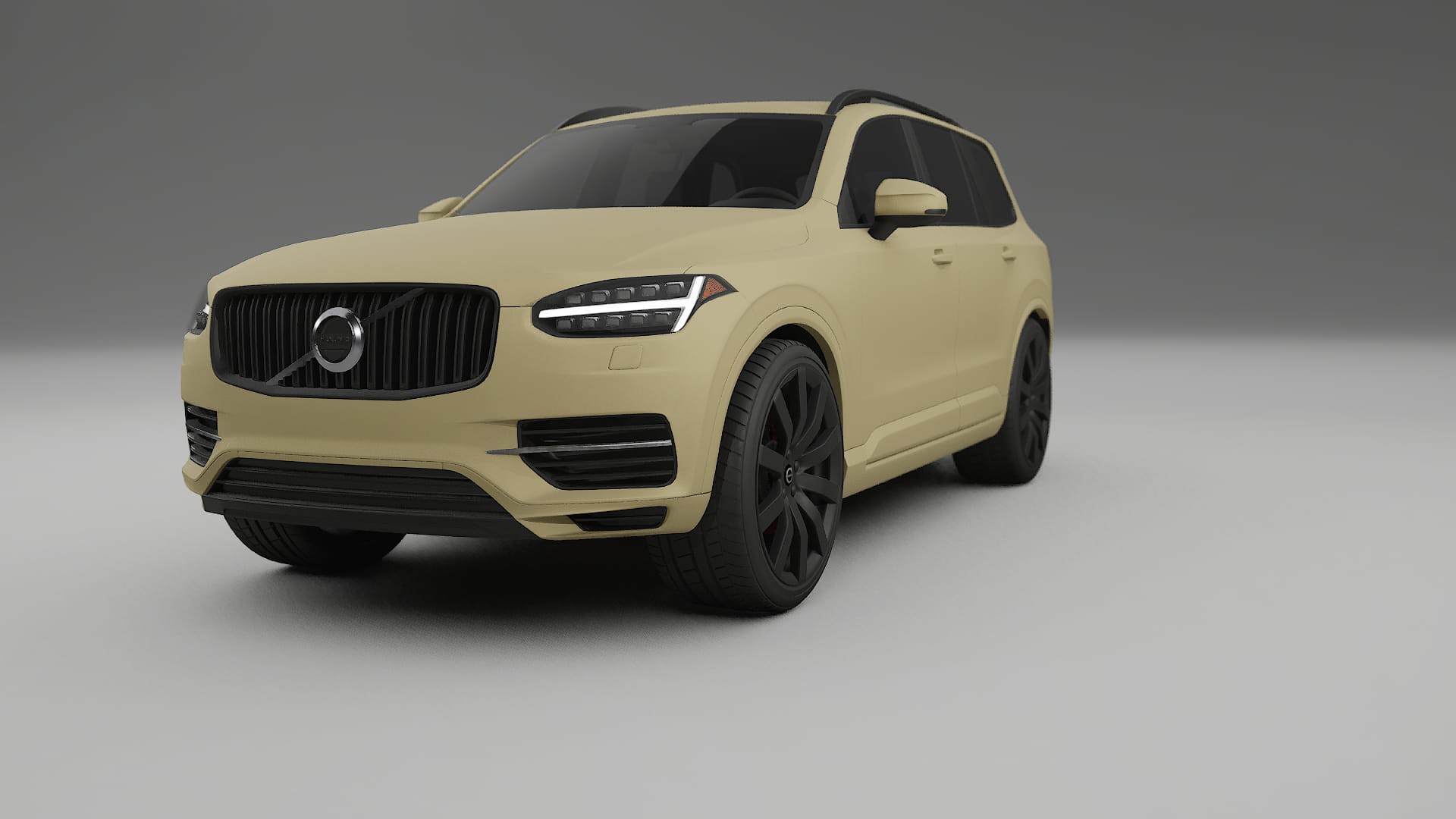 Volvo XC90 SPA TPU Fényezésvédő Fólia | SAND Színváltós PPF – Teljesen Elővágott Készlet
