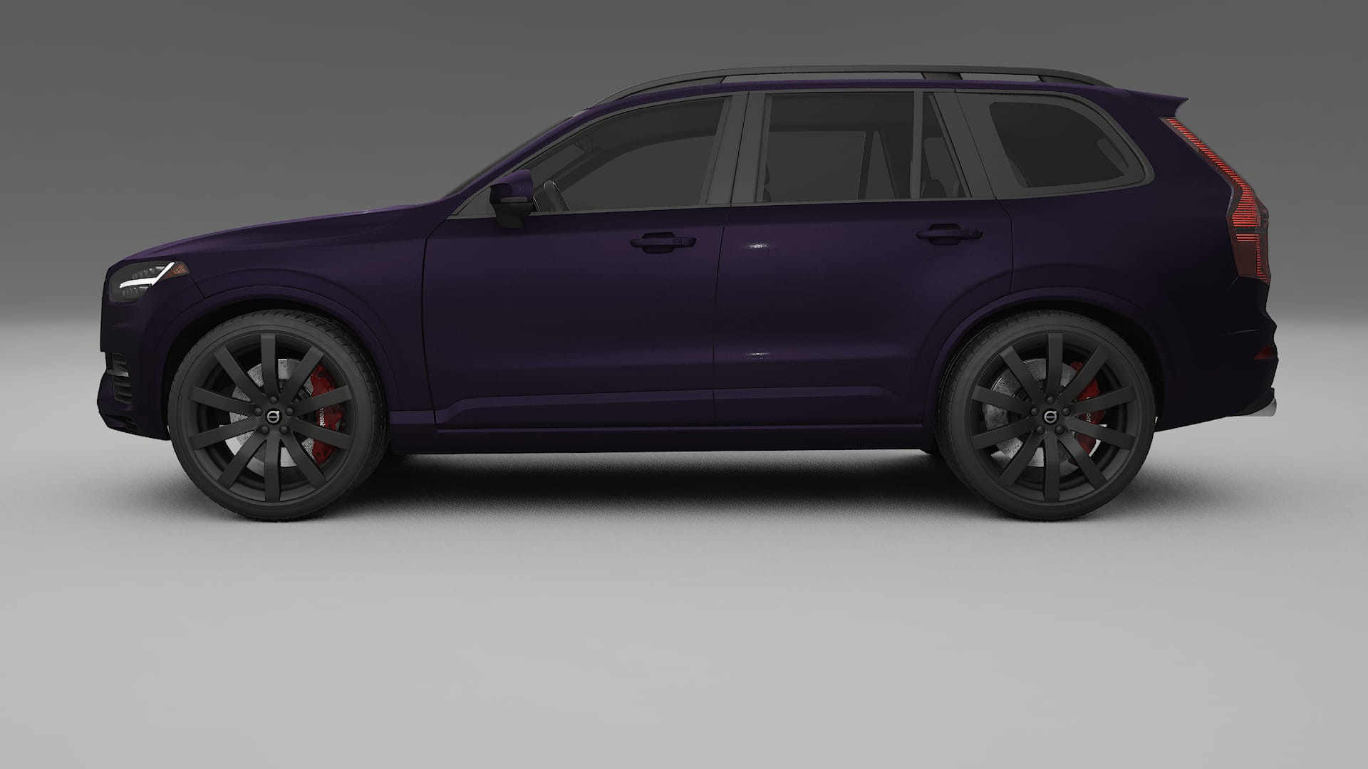 Volvo XC90 SPA TPU Fényezésvédő Fólia | VIOLET Színváltós PPF – Teljesen Elővágott Készlet