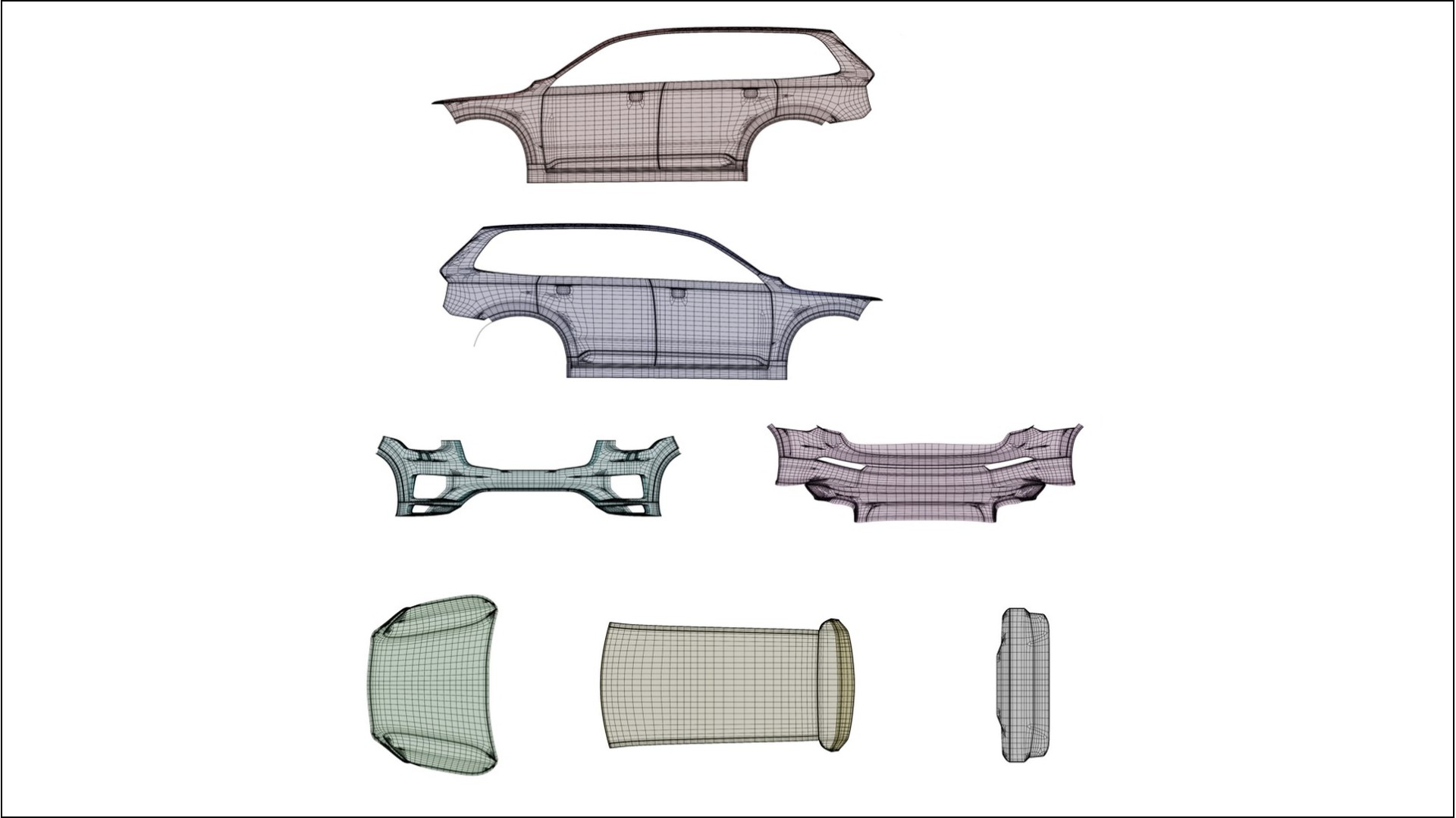 Volvo XC90 SPA TPU Fényezésvédő Fólia | EVERGREEN Színváltós PPF – Teljesen Elővágott Készlet