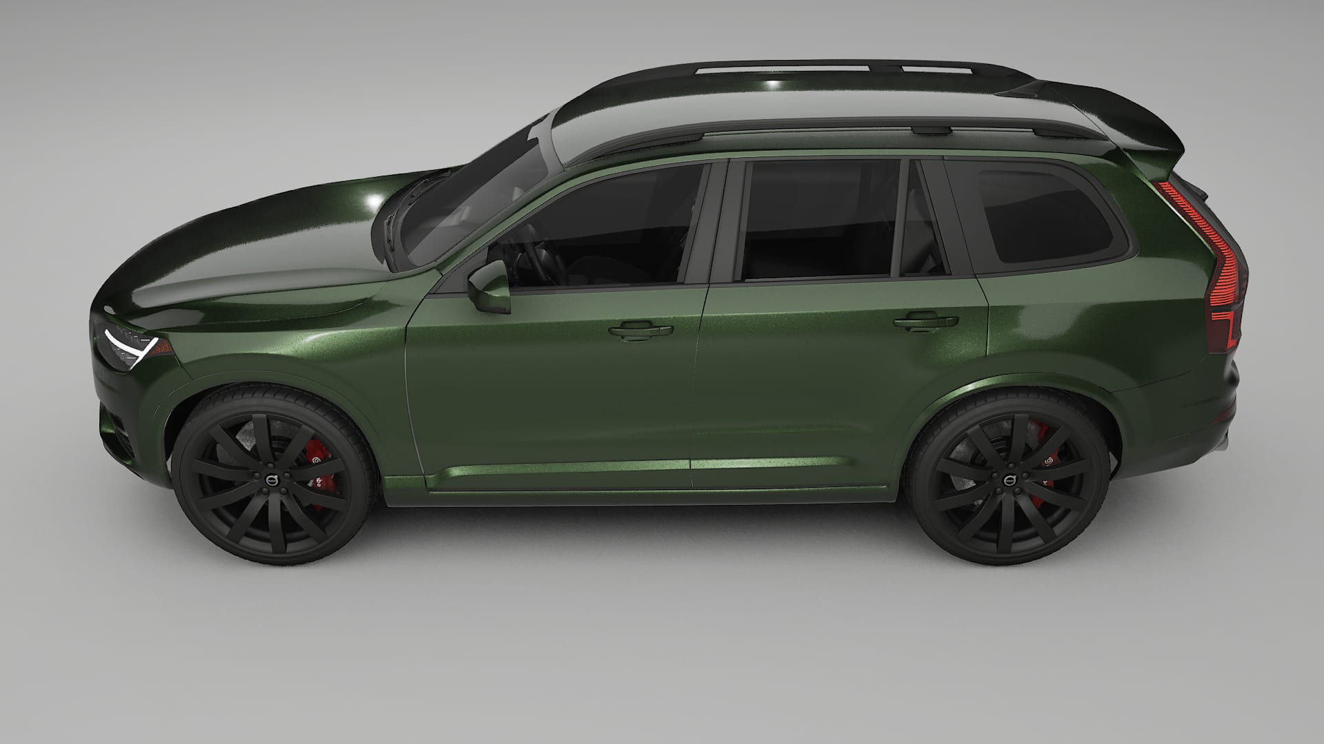 Volvo XC90 SPA TPU Fényezésvédő Fólia | LAGOON Színváltós PPF – Teljesen Elővágott Készlet