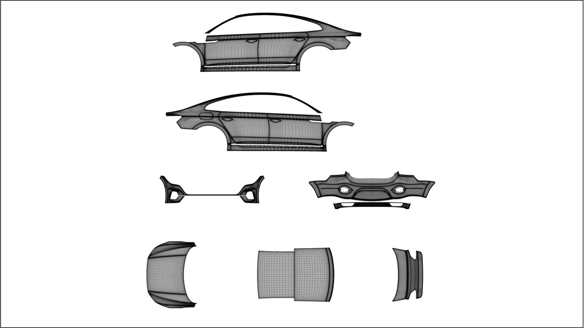 VW Arteon R 3H prefacelift pre LCI TPU Fényezésvédő Fólia | EVERGREEN Színváltós PPF – Teljesen Elővágott Készlet 2