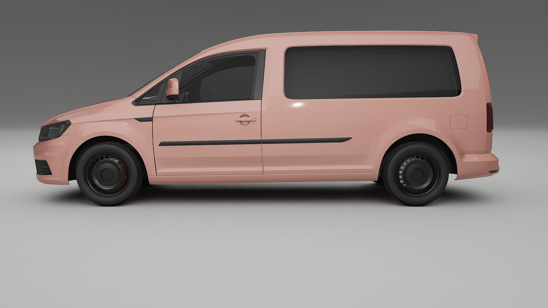 VW Caddy Maxi SB TPU Fényezésvédő Fólia | BLUSH Színváltós PPF – Teljesen Elővágott Készlet