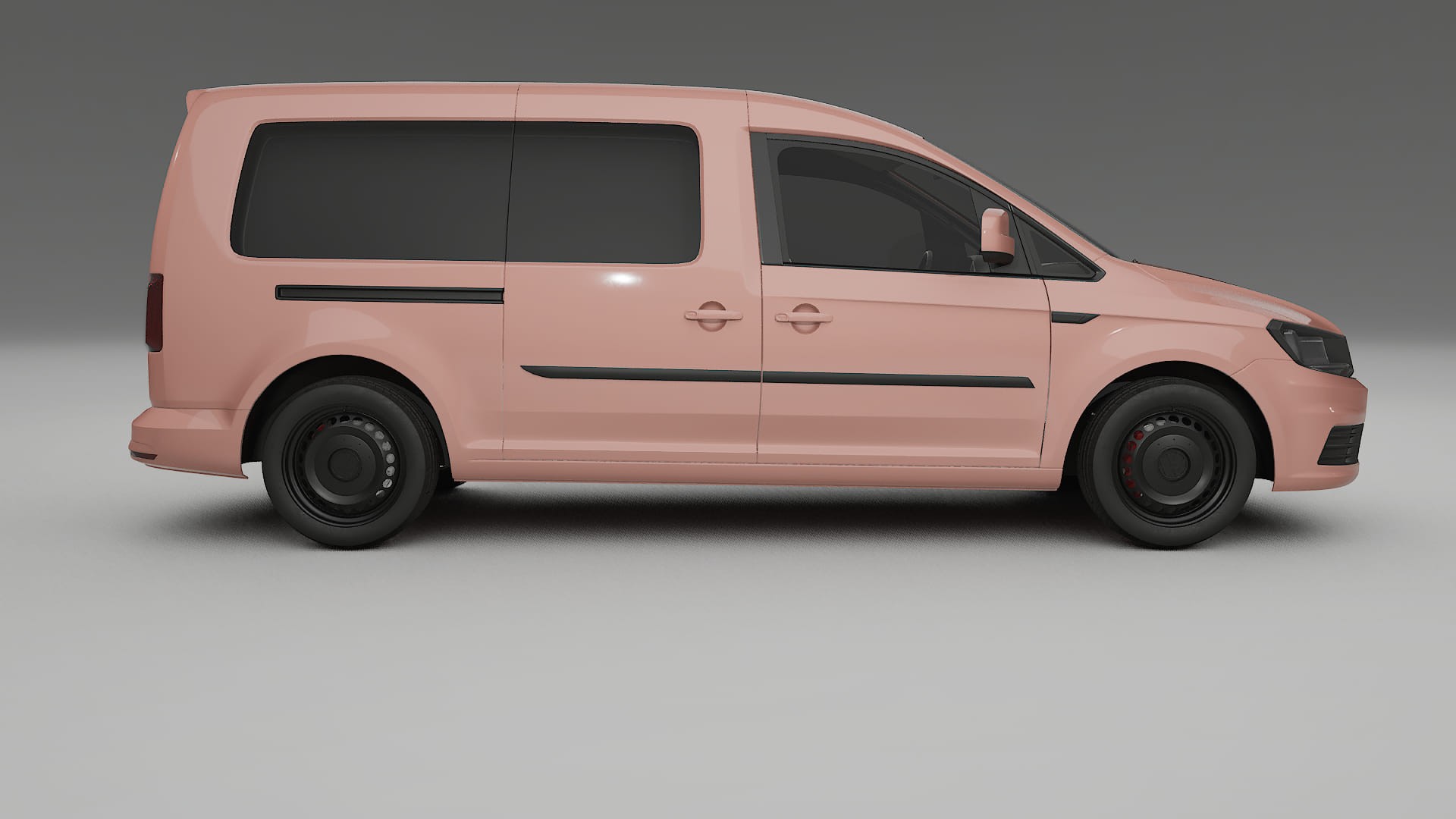 VW Caddy Maxi SB TPU Fényezésvédő Fólia | BLUSH Színváltós PPF – Teljesen Elővágott Készlet