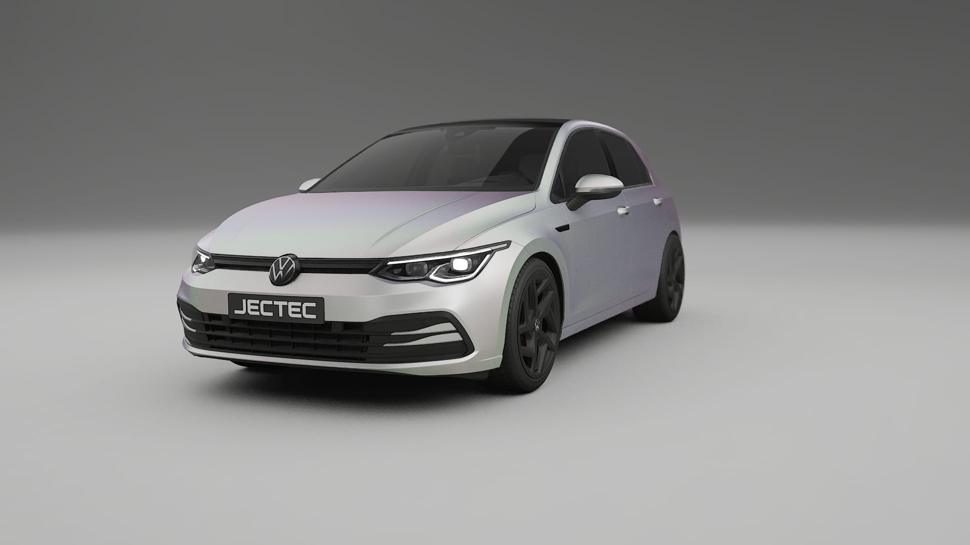VW Cross Up TPU Fényezésvédő Fólia | NEBULA Színváltós PPF – Teljesen Elővágott Készlet