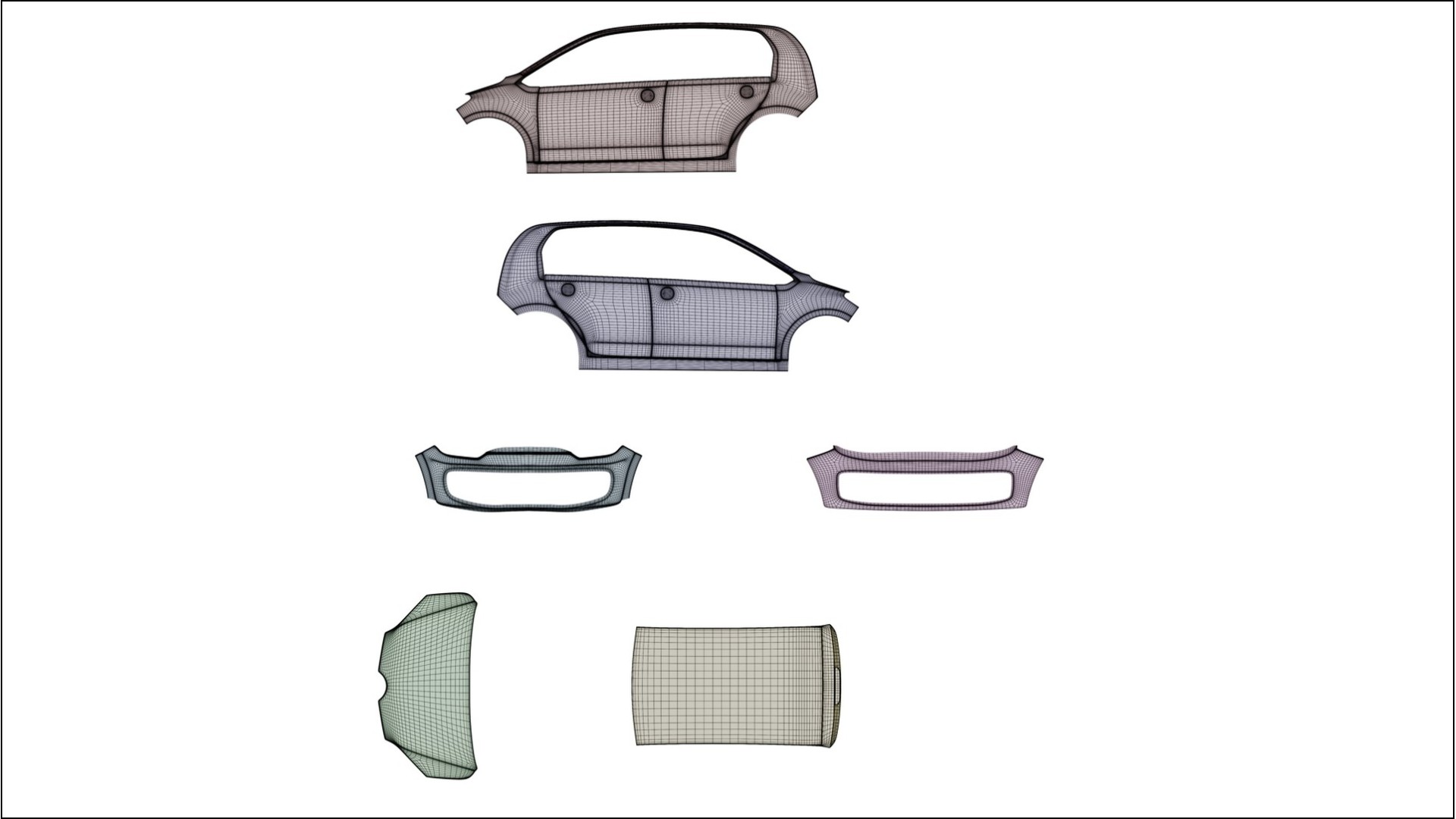 VW Cross Up TPU Fényezésvédő Fólia | OPAL Színváltós PPF – Teljesen Elővágott Készlet