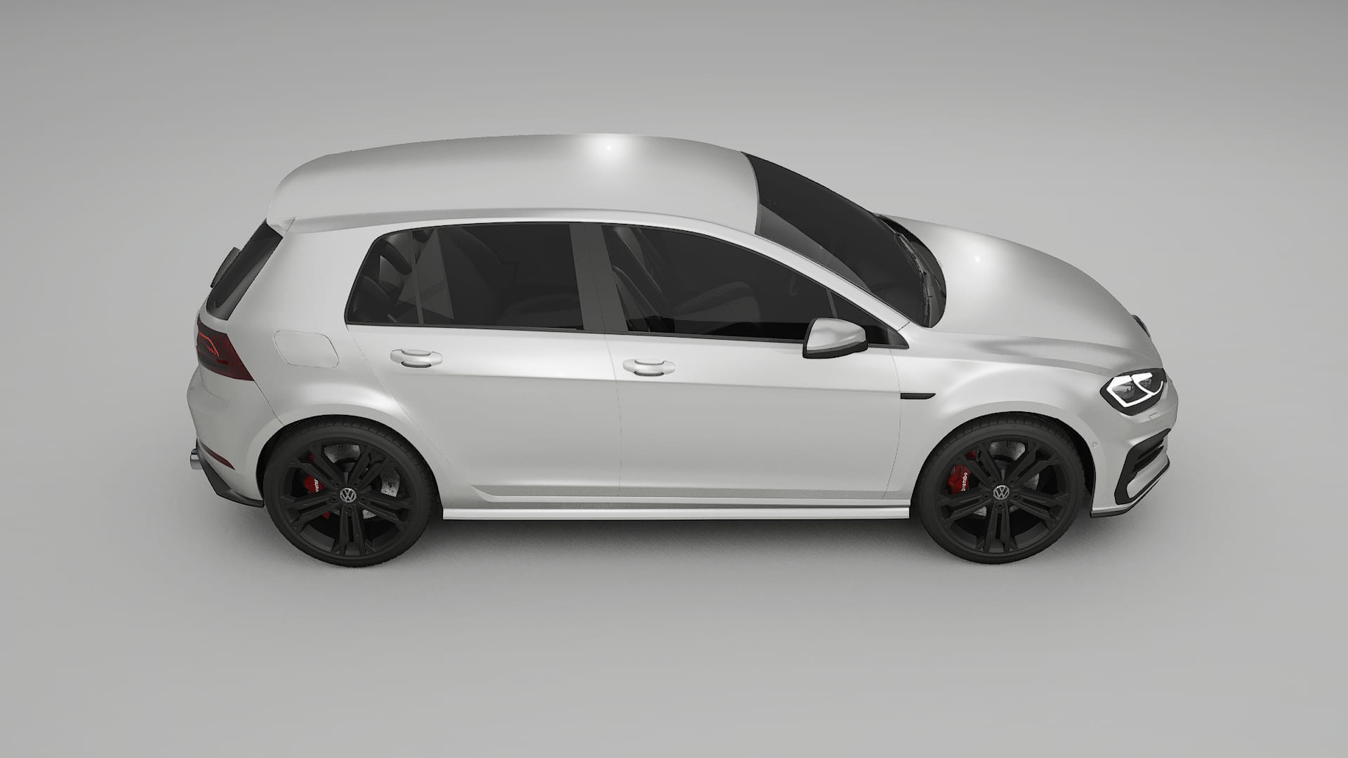 VW Golf Mk7 TPU Fényezésvédő Fólia | OPAL Színváltós PPF – Teljesen Elővágott Készlet