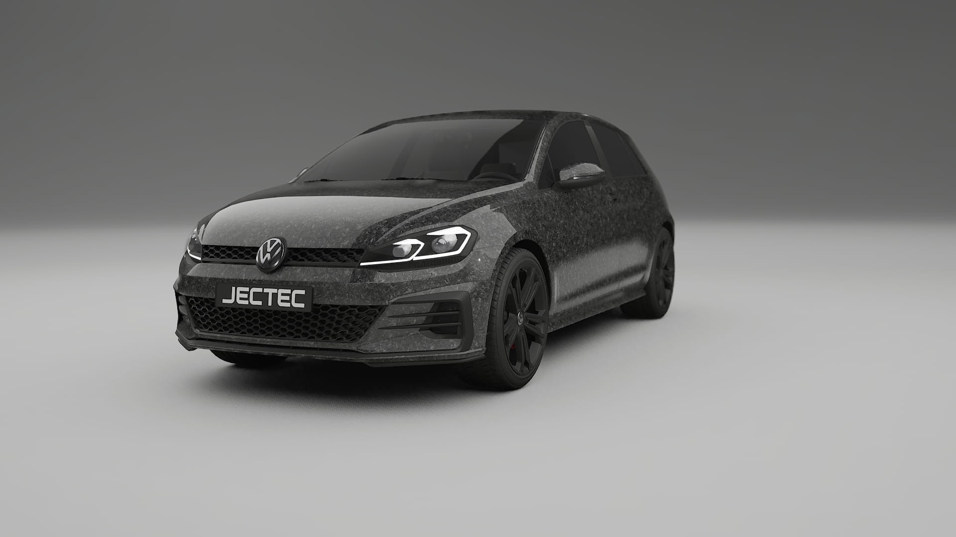 VW Golf Mk7 TPU Fényezésvédő Fólia | FORGED S Színváltós PPF – Teljesen Elővágott Készlet 2