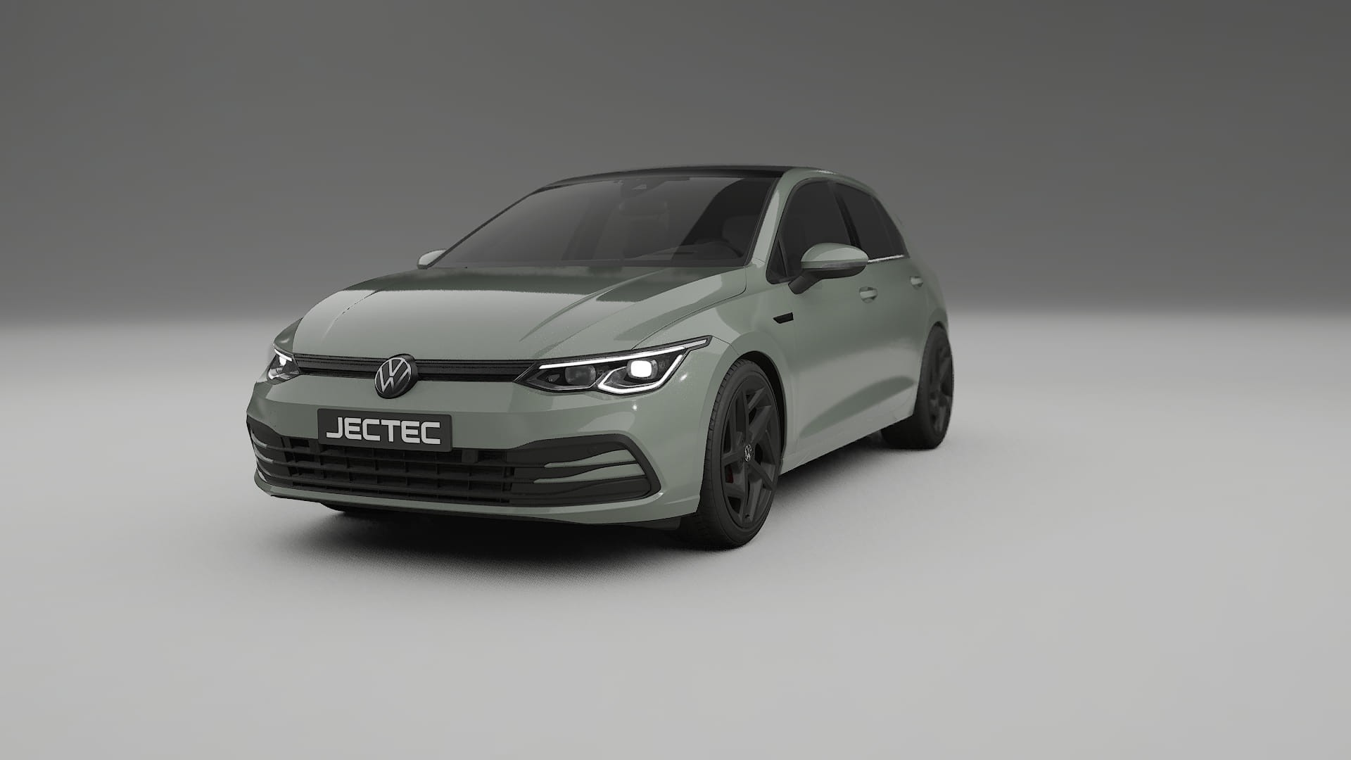 VW Golf Mk8 TPU Fényezésvédő Fólia | SLATE Színváltós PPF – Teljesen Elővágott Készlet