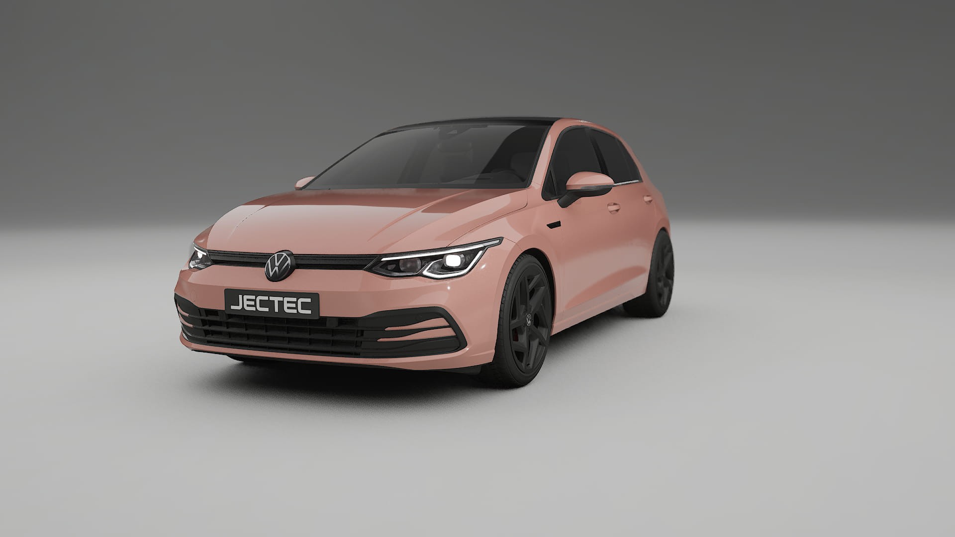 VW Golf Mk8 TPU Fényezésvédő Fólia | BLUSH Színváltós PPF – Teljesen Elővágott Készlet