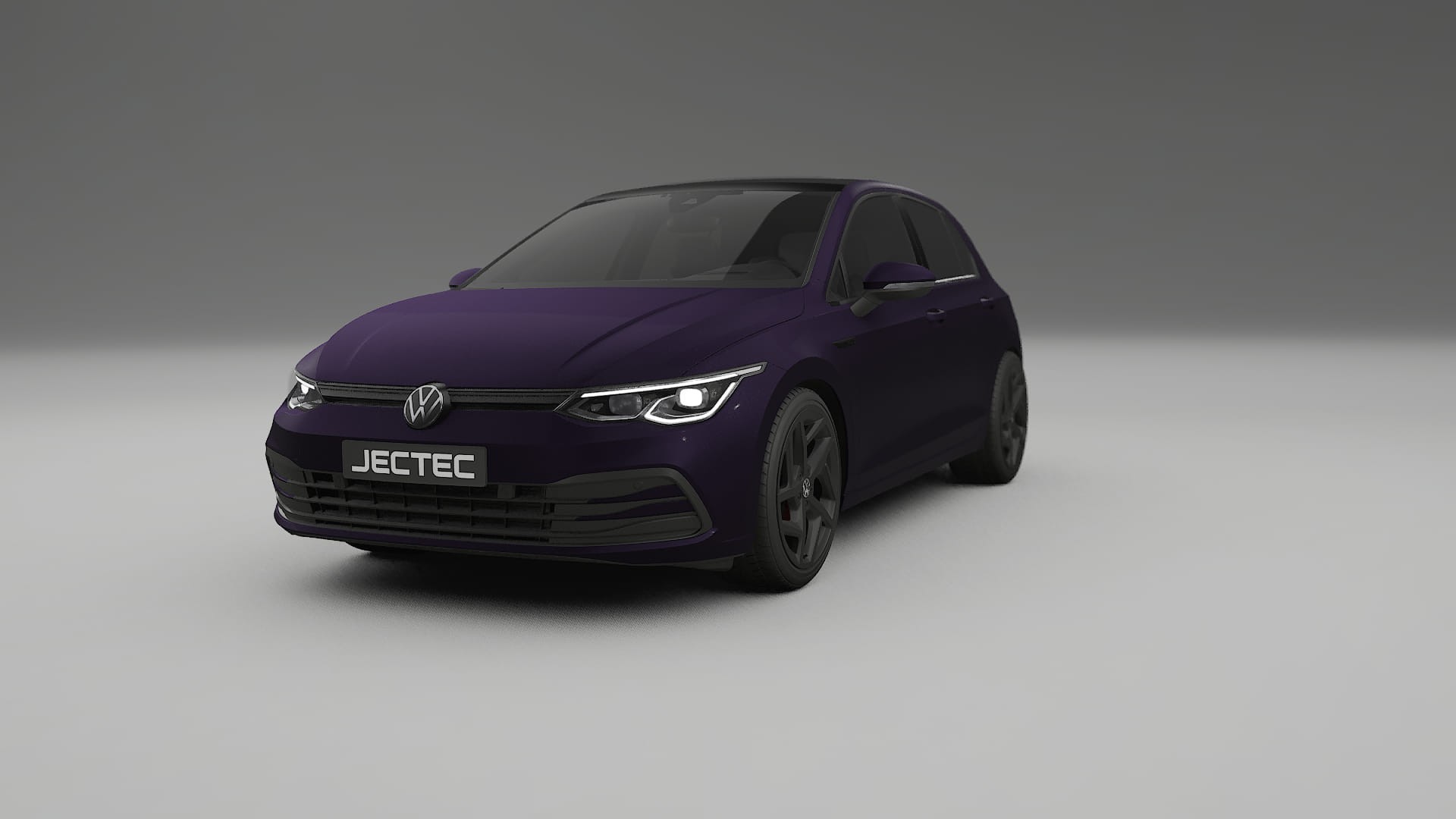 VW Golf Mk8 TPU Fényezésvédő Fólia | VIOLET Színváltós PPF – Teljesen Elővágott Készlet
