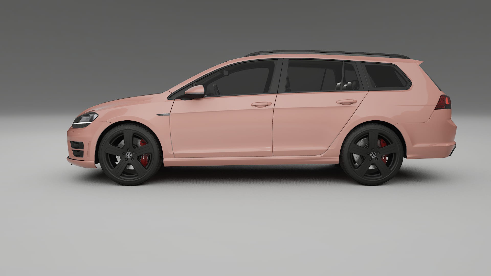 VW Golf Variant Mk7 TPU Fényezésvédő Fólia | BLUSH Színváltós PPF – Teljesen Elővágott Készlet
