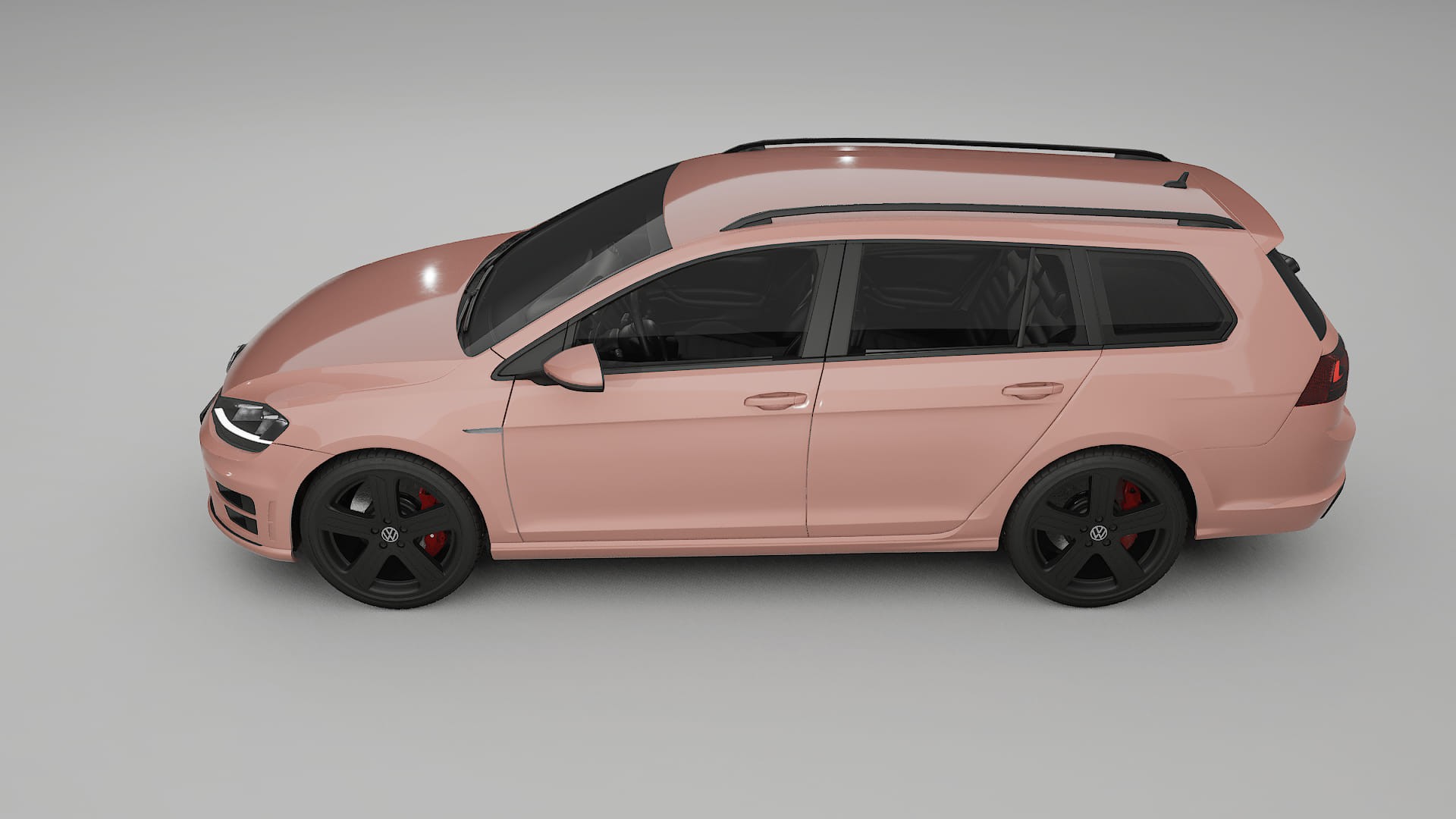 VW Golf Variant Mk7 TPU Fényezésvédő Fólia | BLUSH Színváltós PPF – Teljesen Elővágott Készlet