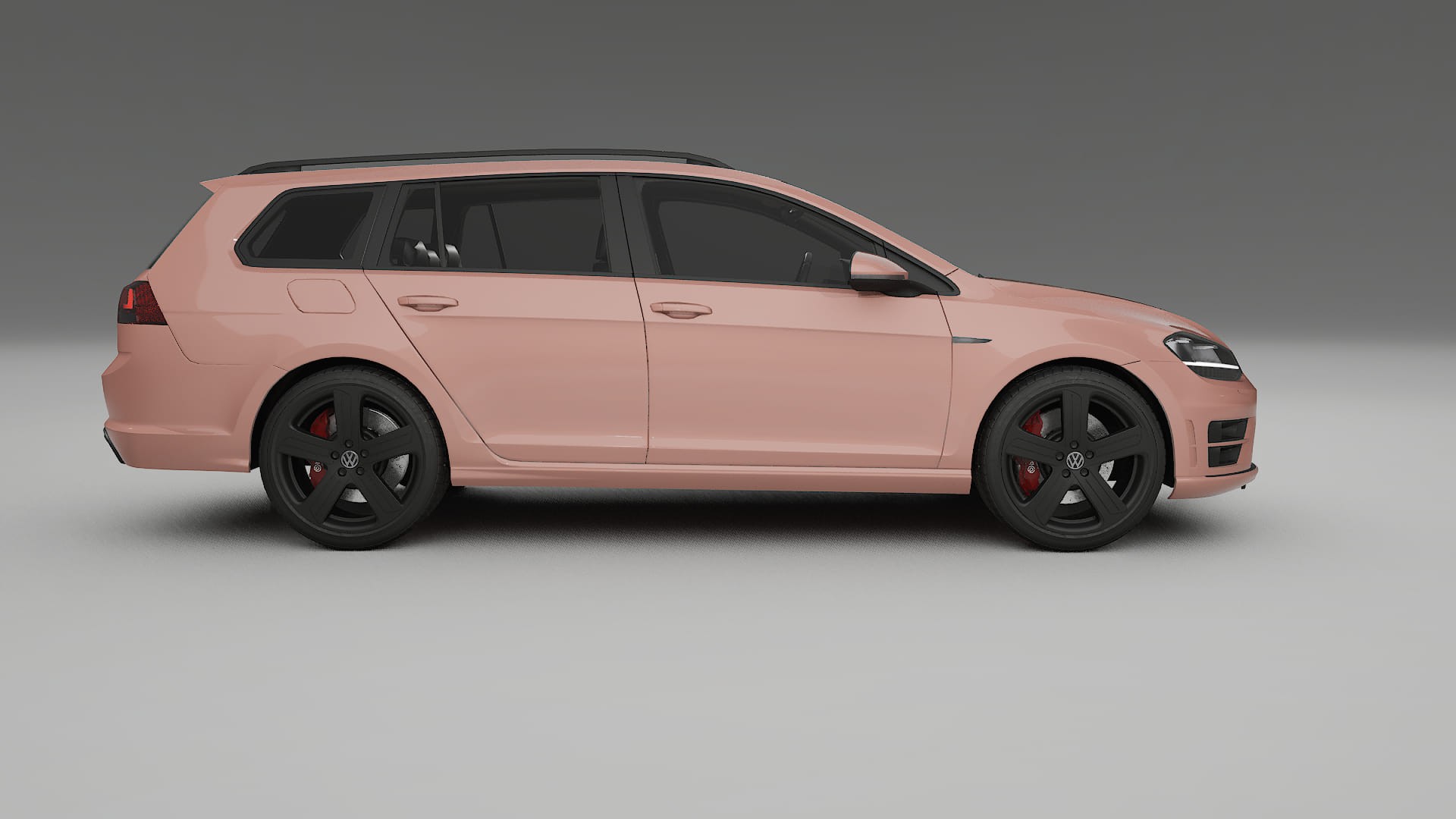 VW Golf Variant Mk7 TPU Fényezésvédő Fólia | BLUSH Színváltós PPF – Teljesen Elővágott Készlet
